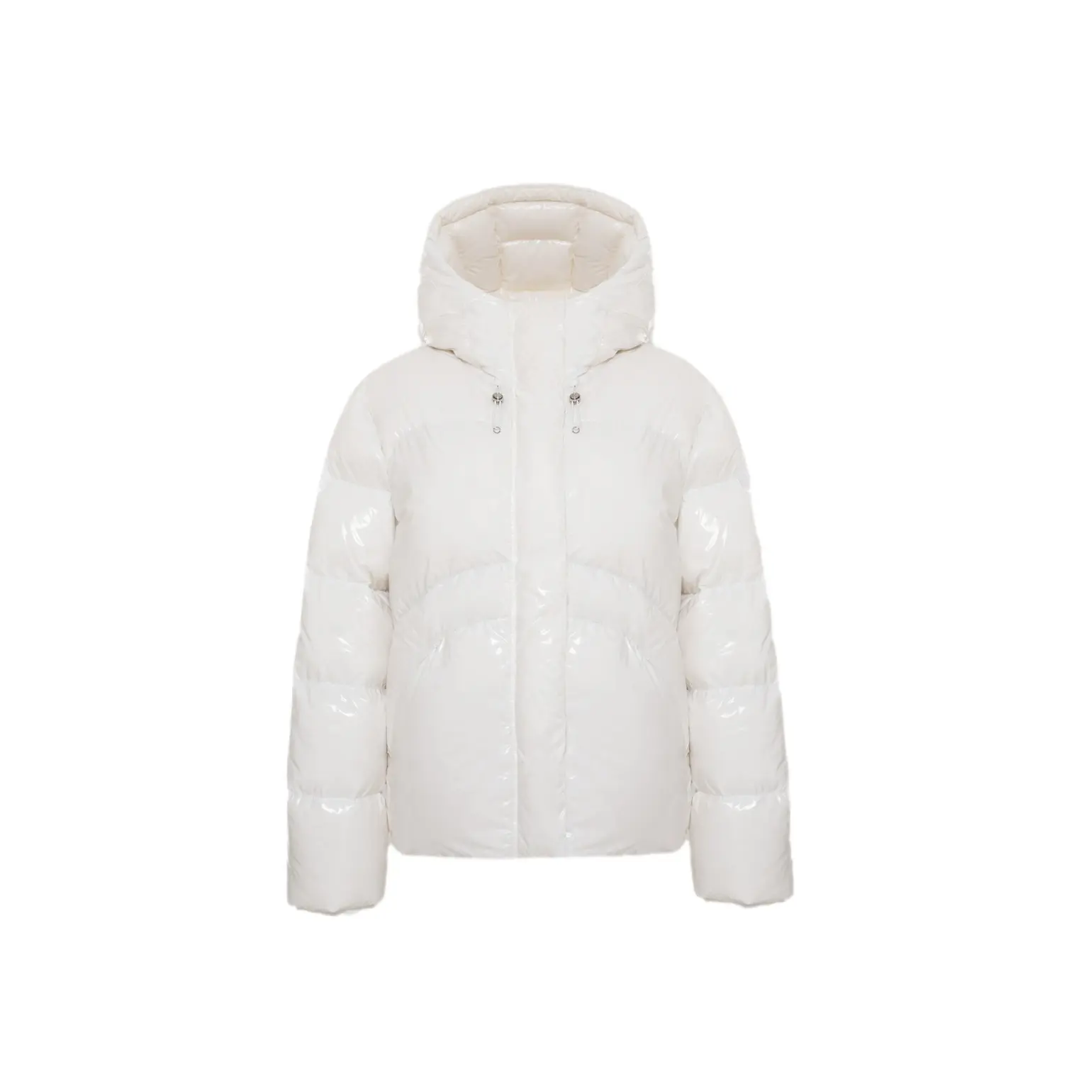 Glänzende Daunenjacke mit Kapuze Damen Colmar 8XV