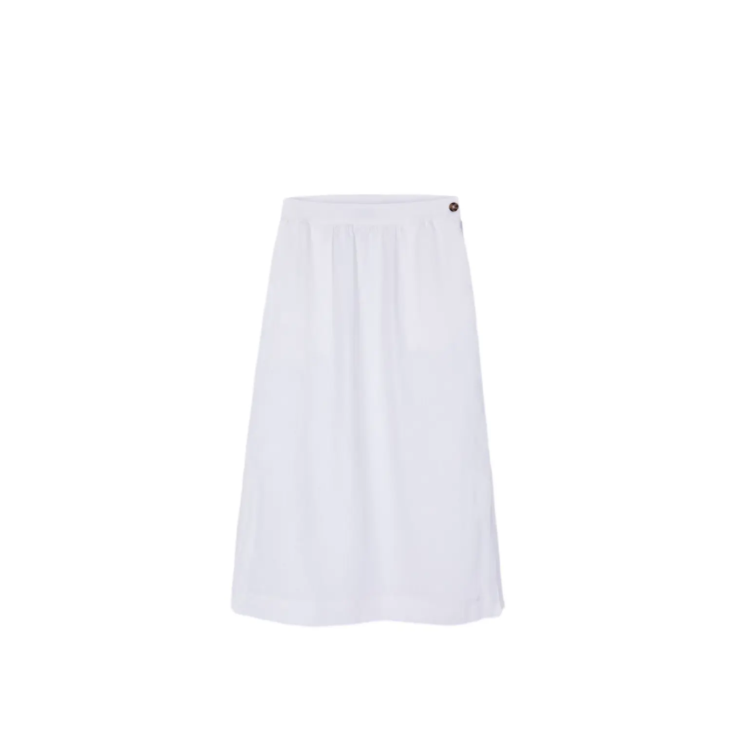 Gonna midi in lino donna