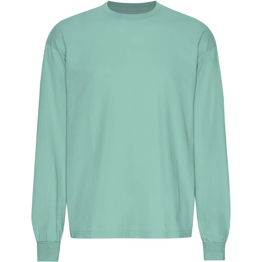 Oversized Langarmshirt Colorful Standard Organic Seafoam Green