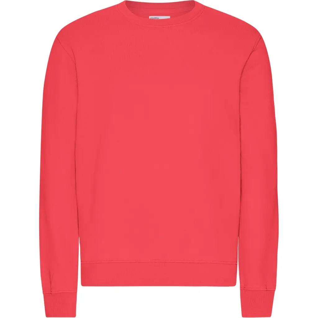 Colorful Standard Red Sweater Classic Organic Tangerine