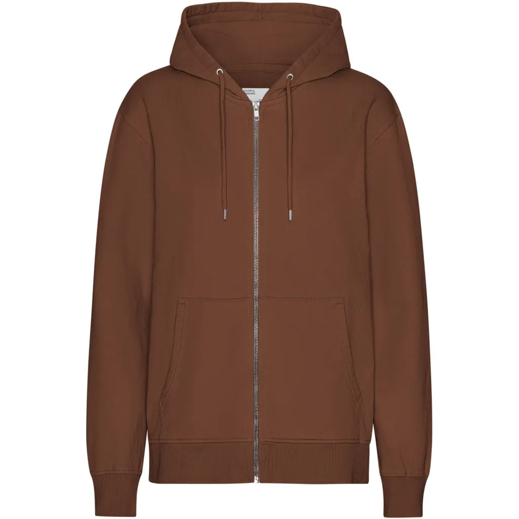 Kapuzenjacke Colorful Standard Classic Organic Cinnamon Brown