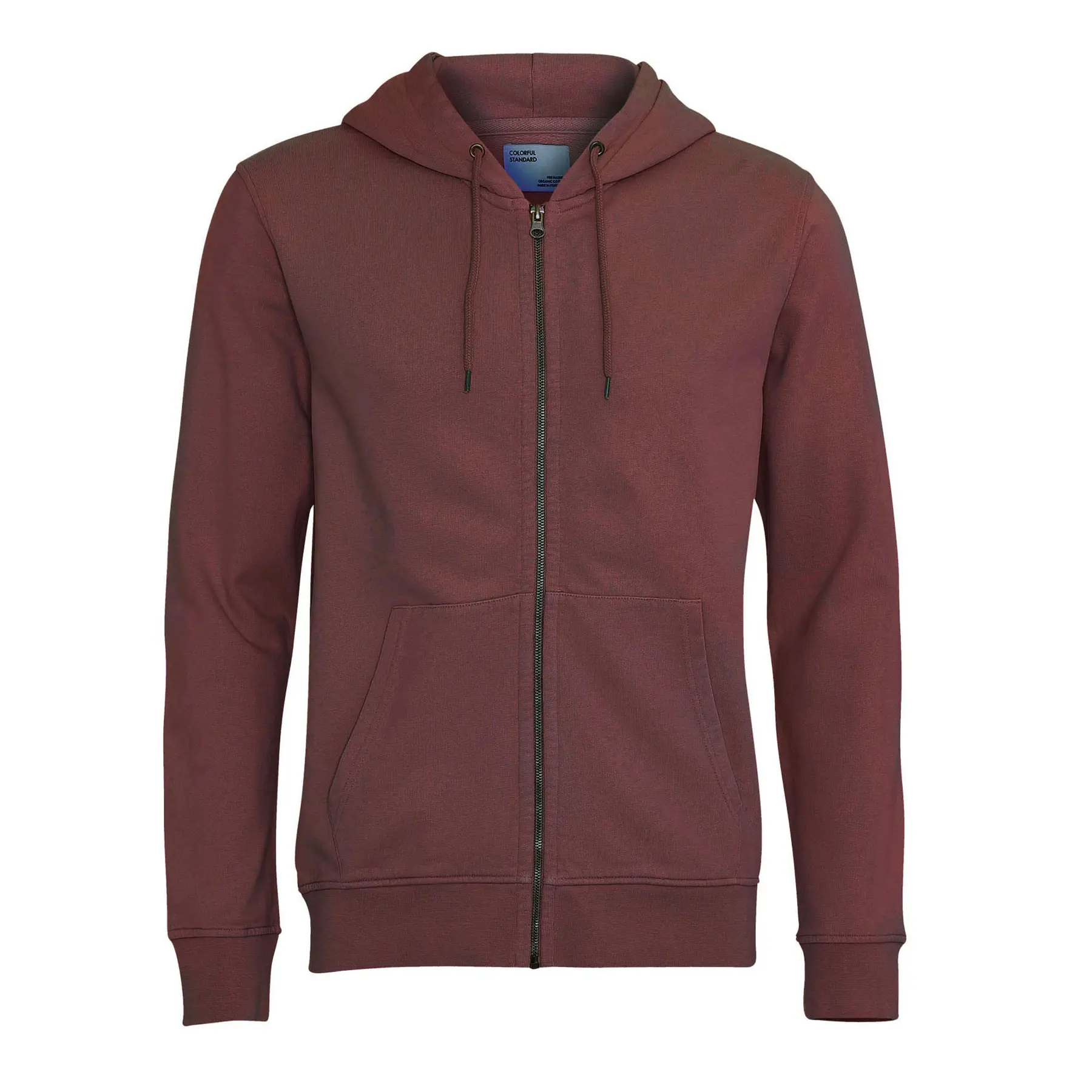 Sweatshirt Reißverschluss mit Kapuze Colorful Standard Classic Organic