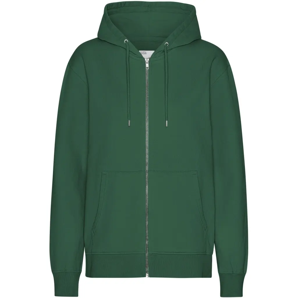 Zip-Hoodie Colorful Standard Classic Emerald Green