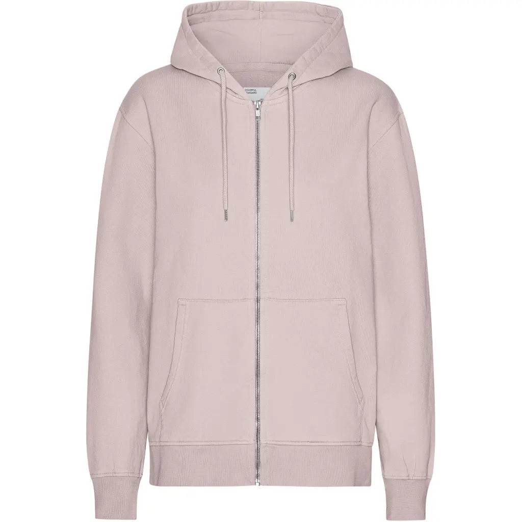 Kapuzenjacke Colorful Standard Classic Organic Faded Pink