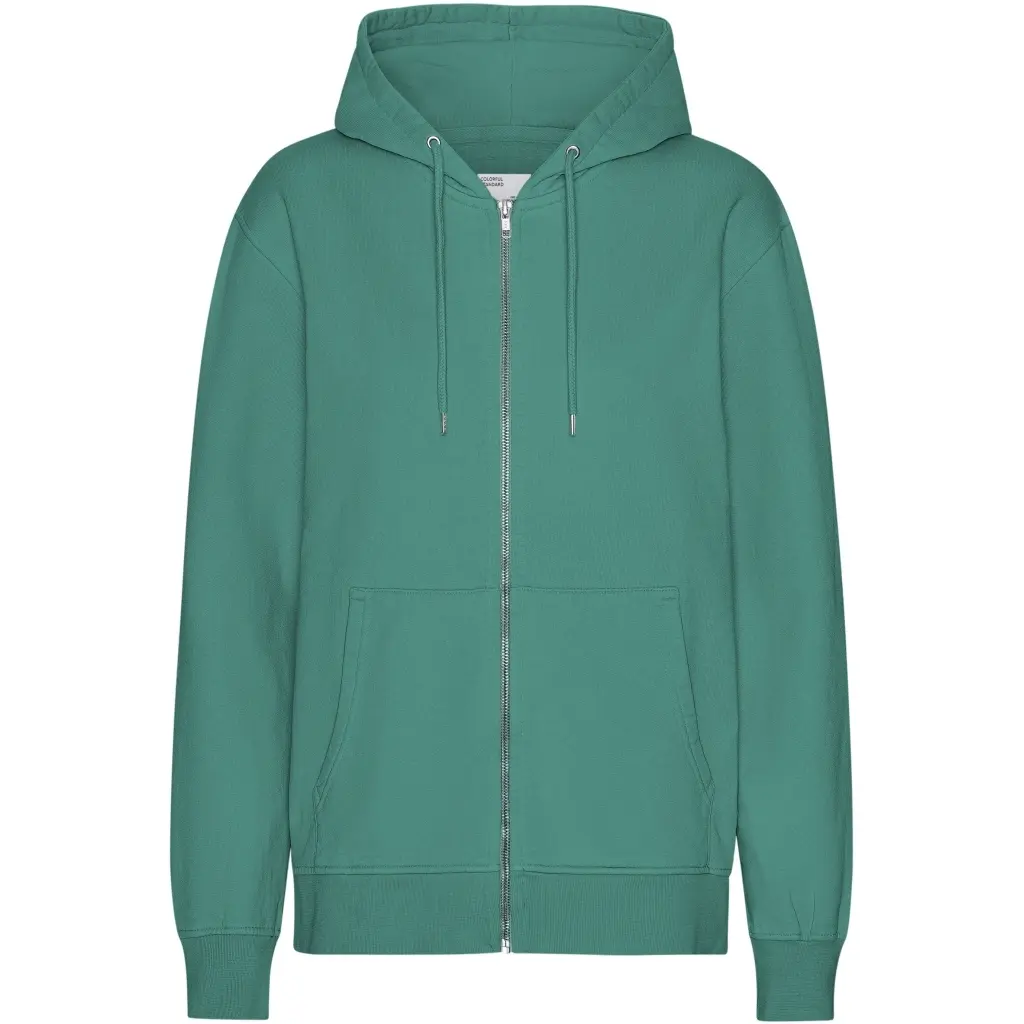 Kapuzenjacke Colorful Standard Classic Organic Pine Green