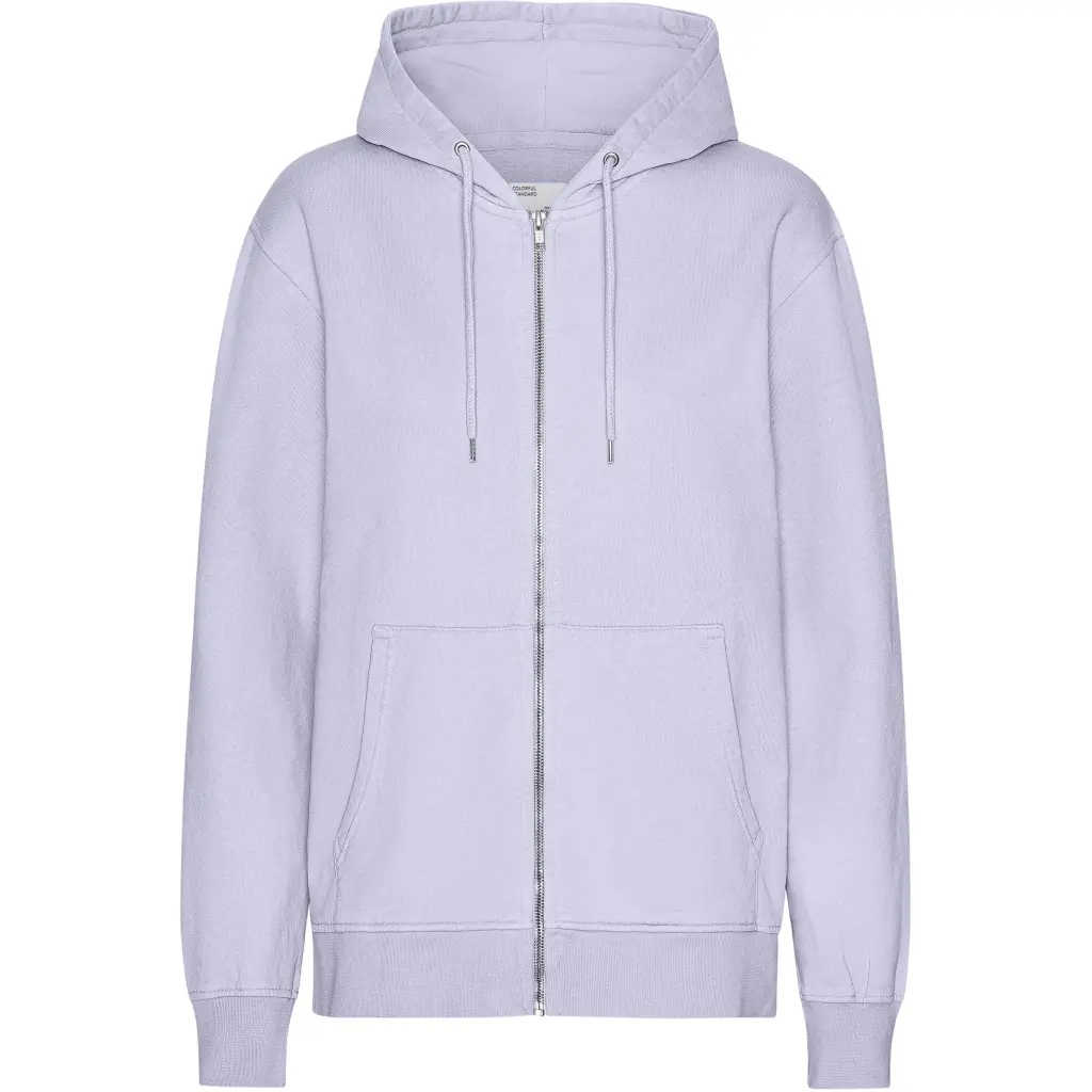 Zip-Hoodie Colorful Standard Classic Soft Lavender
