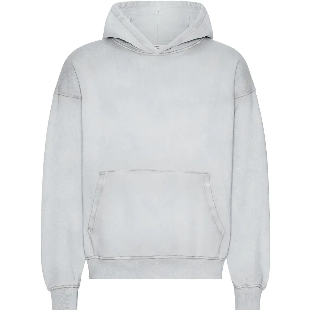 Felpa oversize con cappuccio Colorful Standard Organic Faded Grey