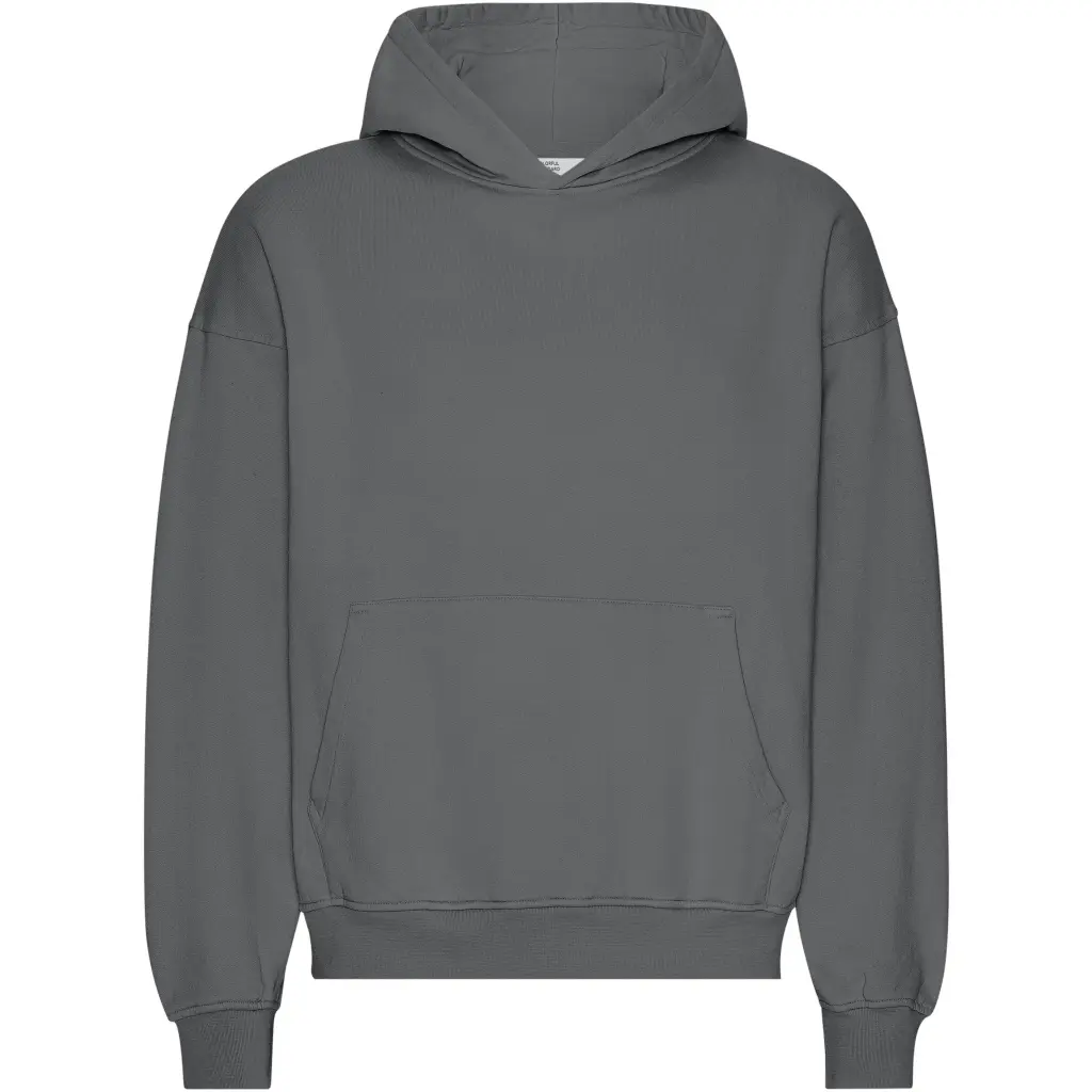 Oversized Hoodie Colorful Standard Organic Lava Grey