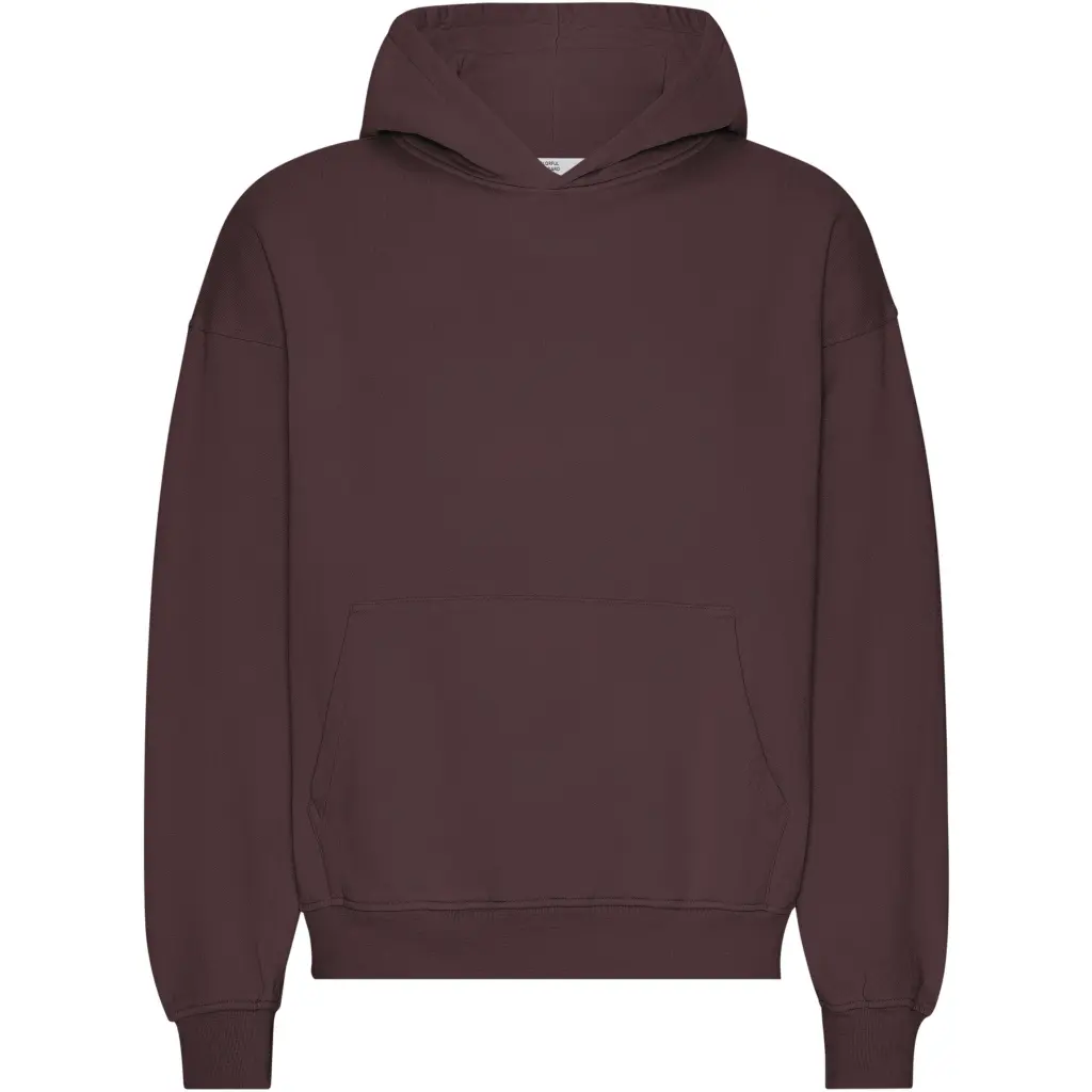 Oversized Hoodie Colorful Standard Organic Oxblood Red