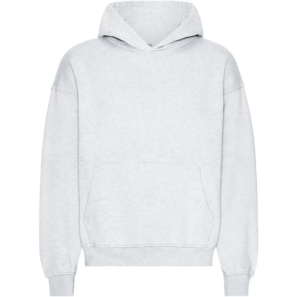 Oversized Hoodie Colorful Standard Organic Snow Melange