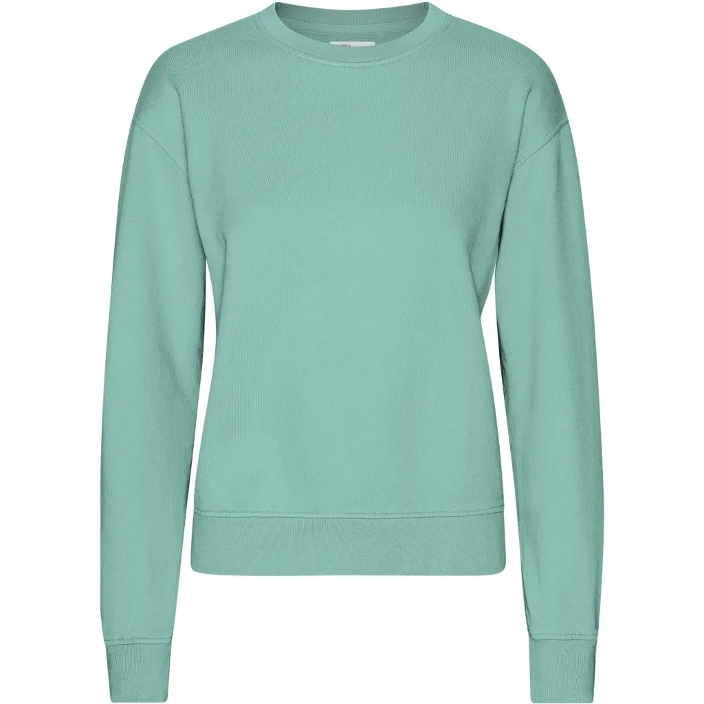 Sweatshirt mit Rundhalsausschnitt, Damen Colorful Standard Classic Organic Seafoam Green