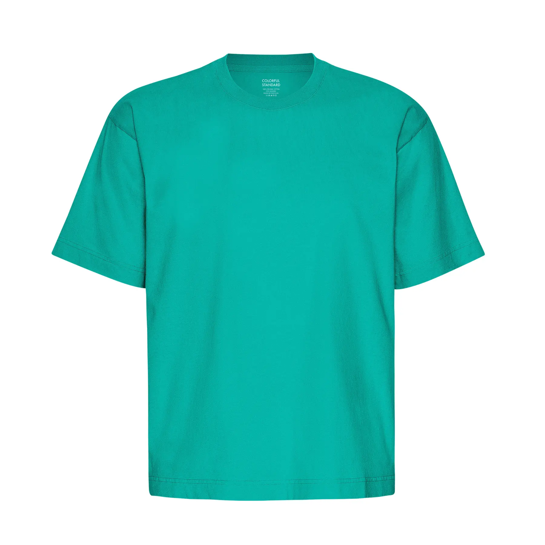 Colorful Standard Unisex Blue Oversized T-Shirt Organic