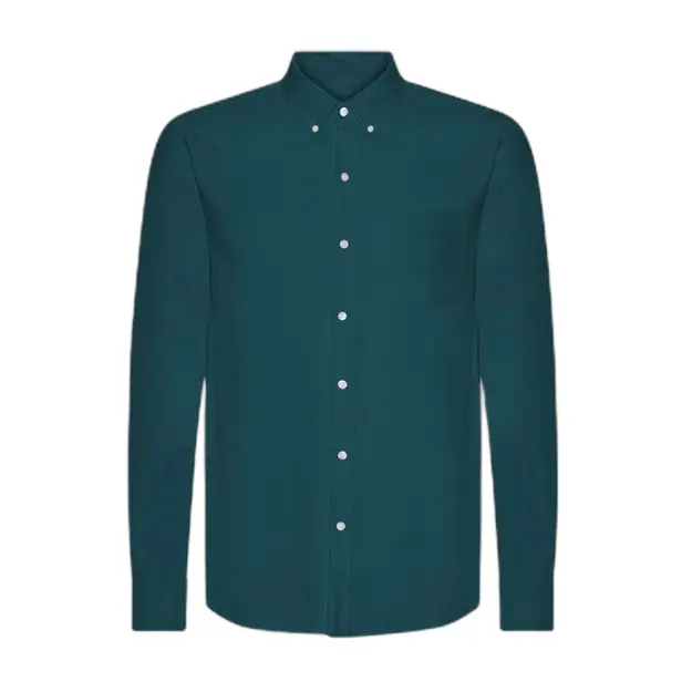 Camicia con bottoni  Organic Ocean Green