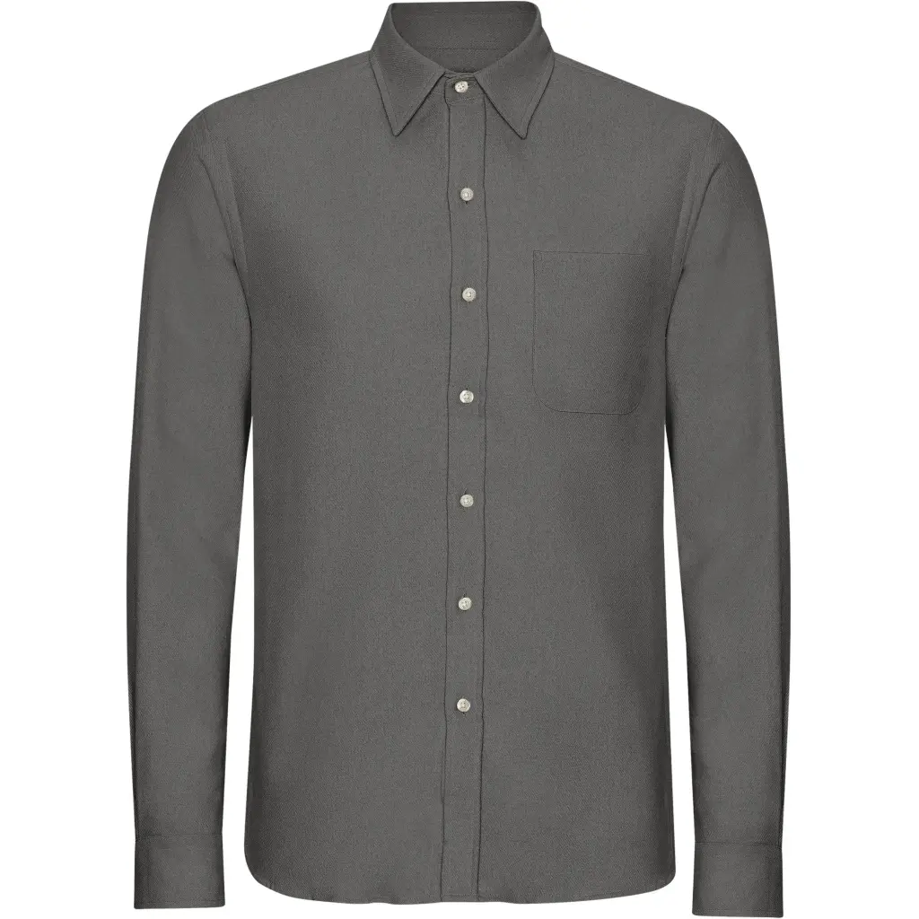 Colorful Standard Grey Shirt Organic Lava