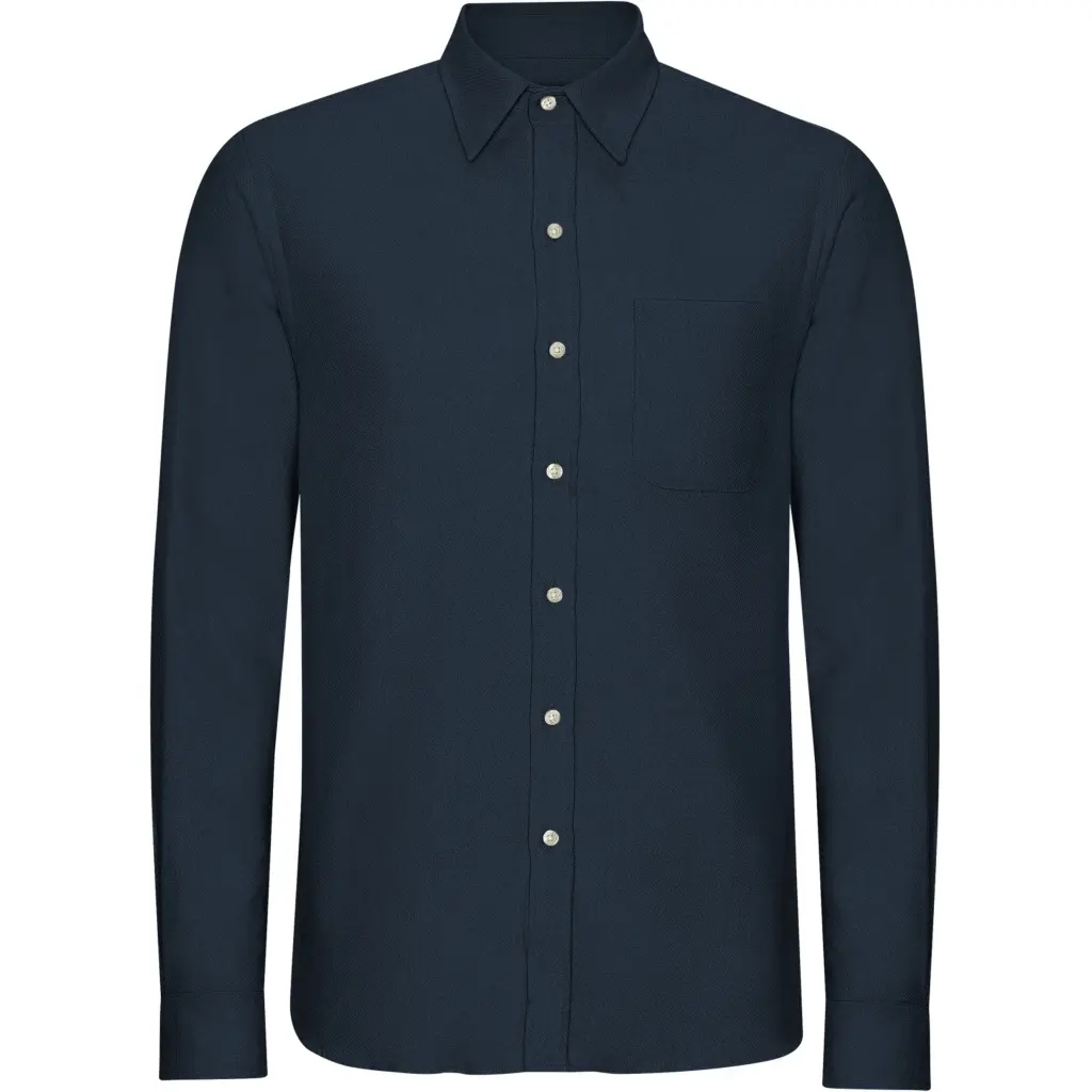 Camicia  Organic Navy Blue
