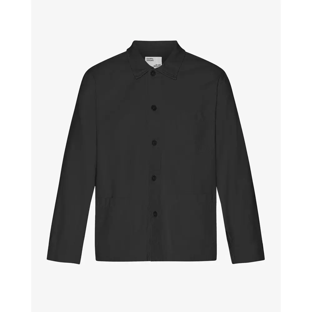 Überhemd Colorful Standard Deep Black
