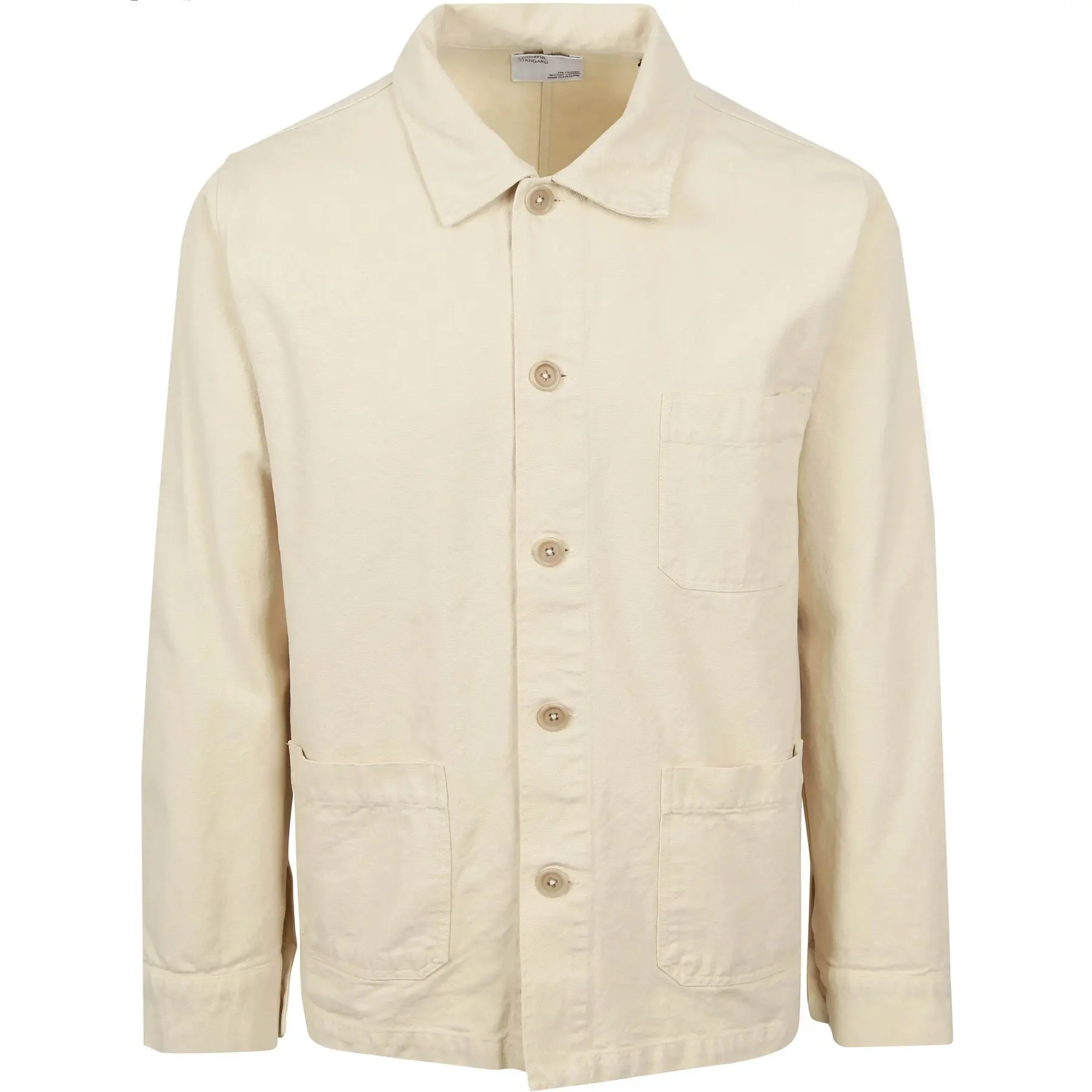 Camicia Colorful Standard Organic ivory white