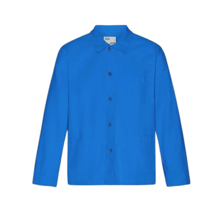 Camicia Colorful Standard Organic Pacific Blue