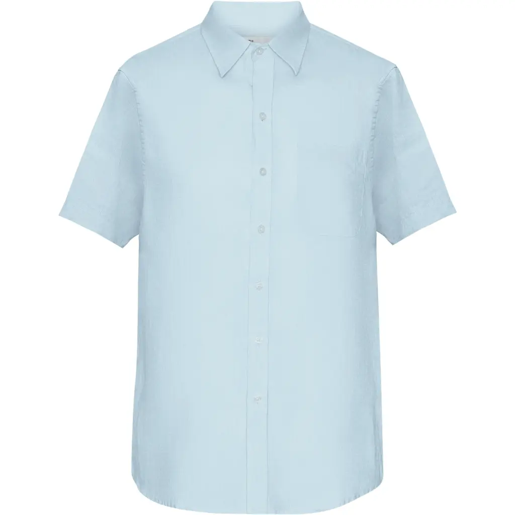 Chemise en lin Colorful Standard Organic polar blue Chemise en lin Colorful Standard Organic polar blue