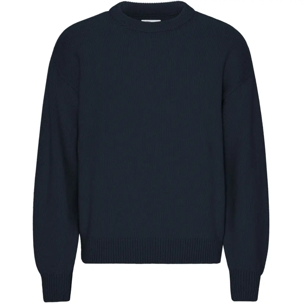 Maglia girocollo oversize Colorful Standard Navy Blue