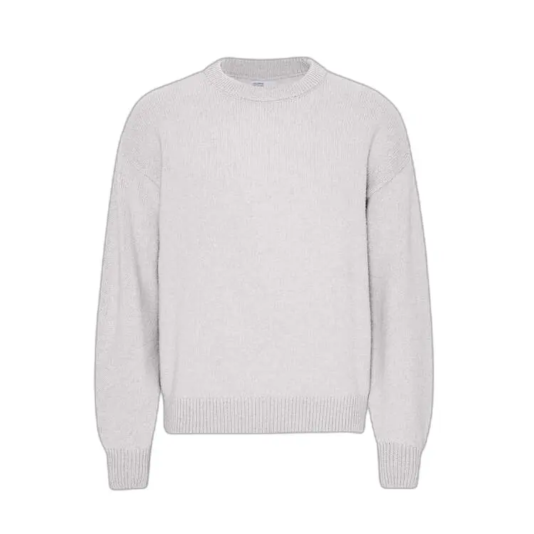 Oversize-Pullover Colorful Standard Snow Melange