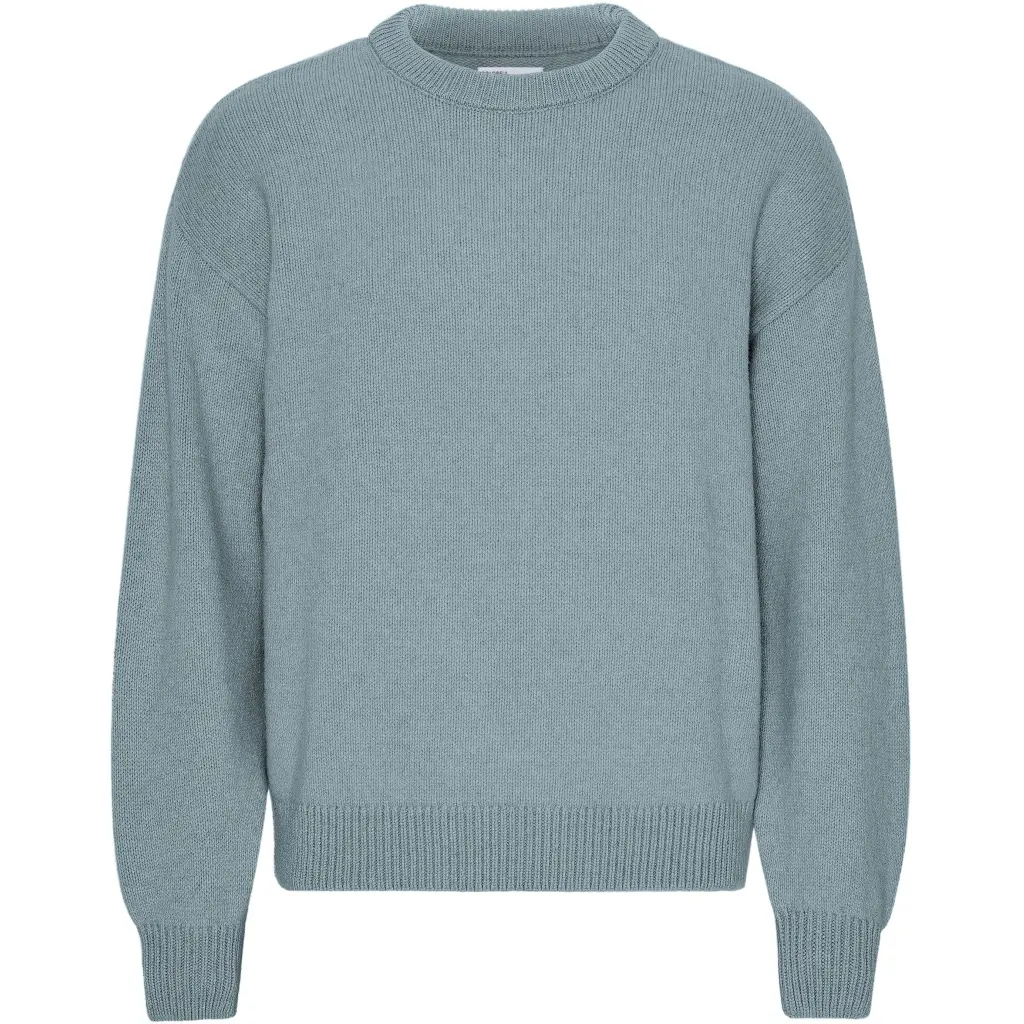Oversize-Pullover mit Rundhalsausschnitt Colorful Standard Stone Blue