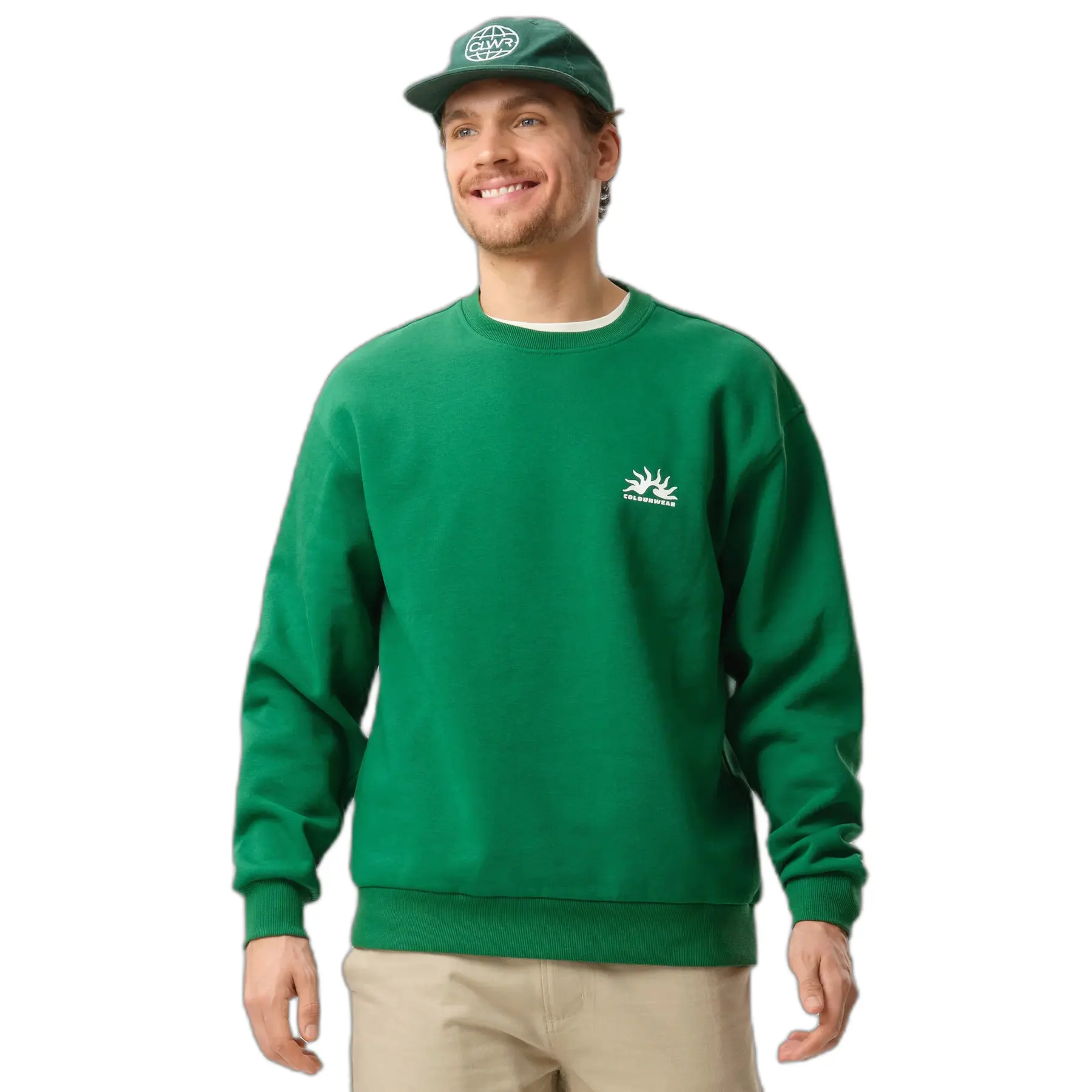 Sweatshirt mit Rundhalsausschnitt Colourwear Da