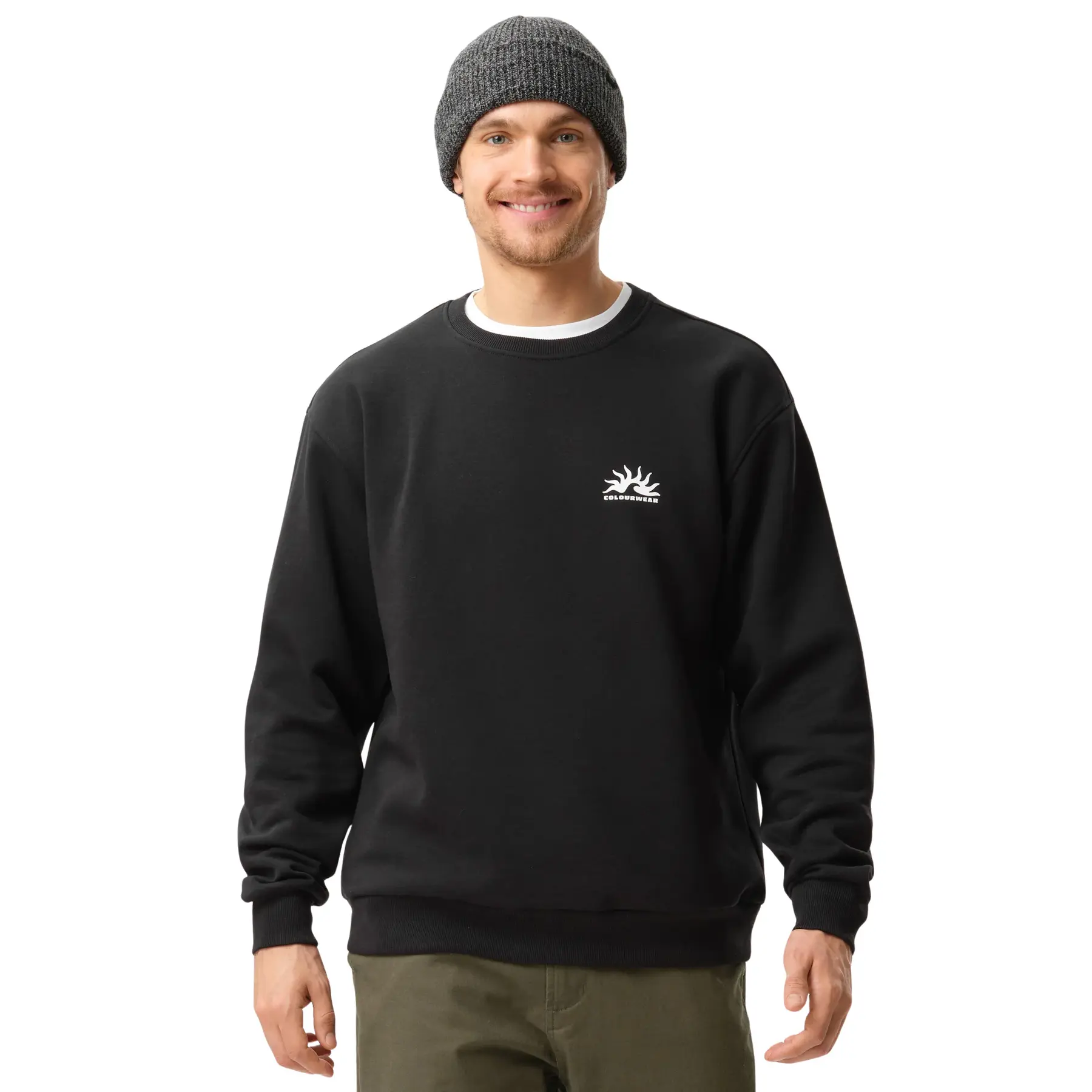 Felpa Colourwear M Da Crew