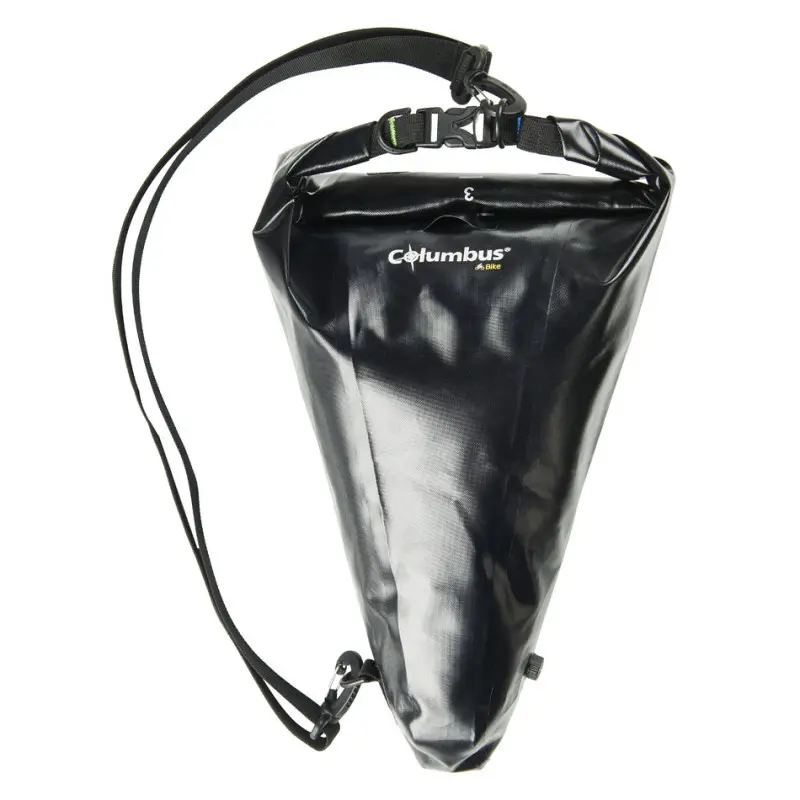 Waterdichte zadeltas met harnas 8 liter Columbus