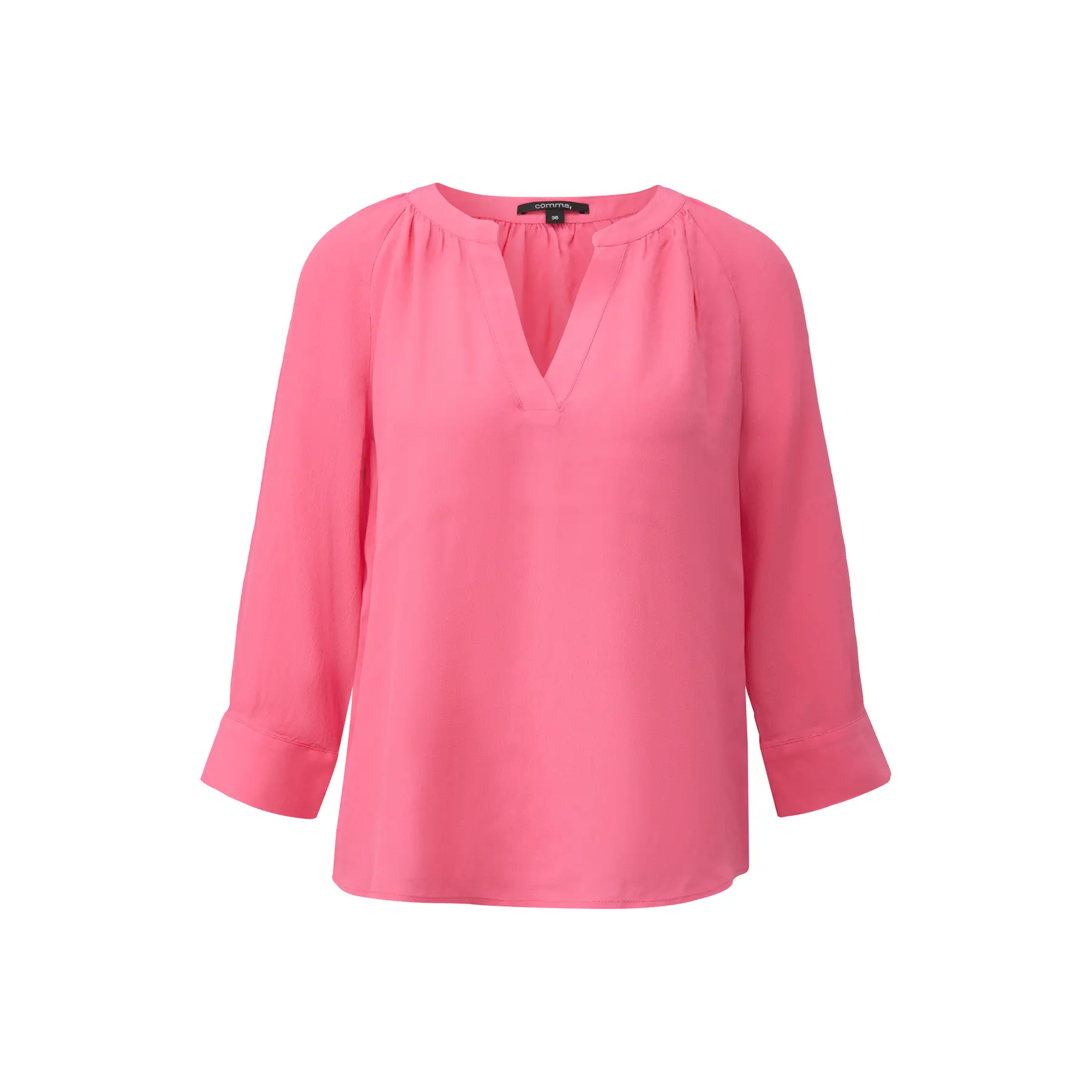 Blusa maniche 3/4 in crêpe donna COMMA