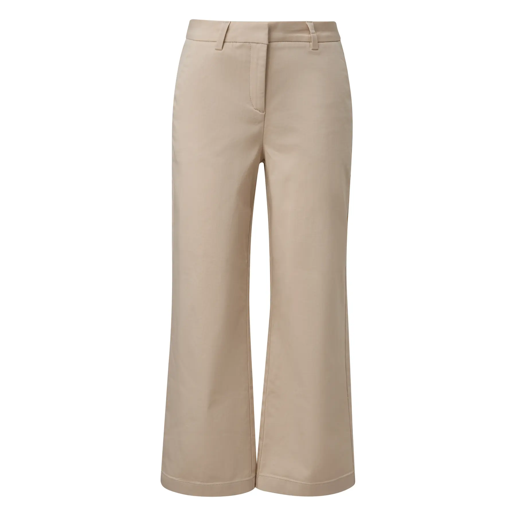 Pantalone wide leg in tessuto lucido donna COMMA