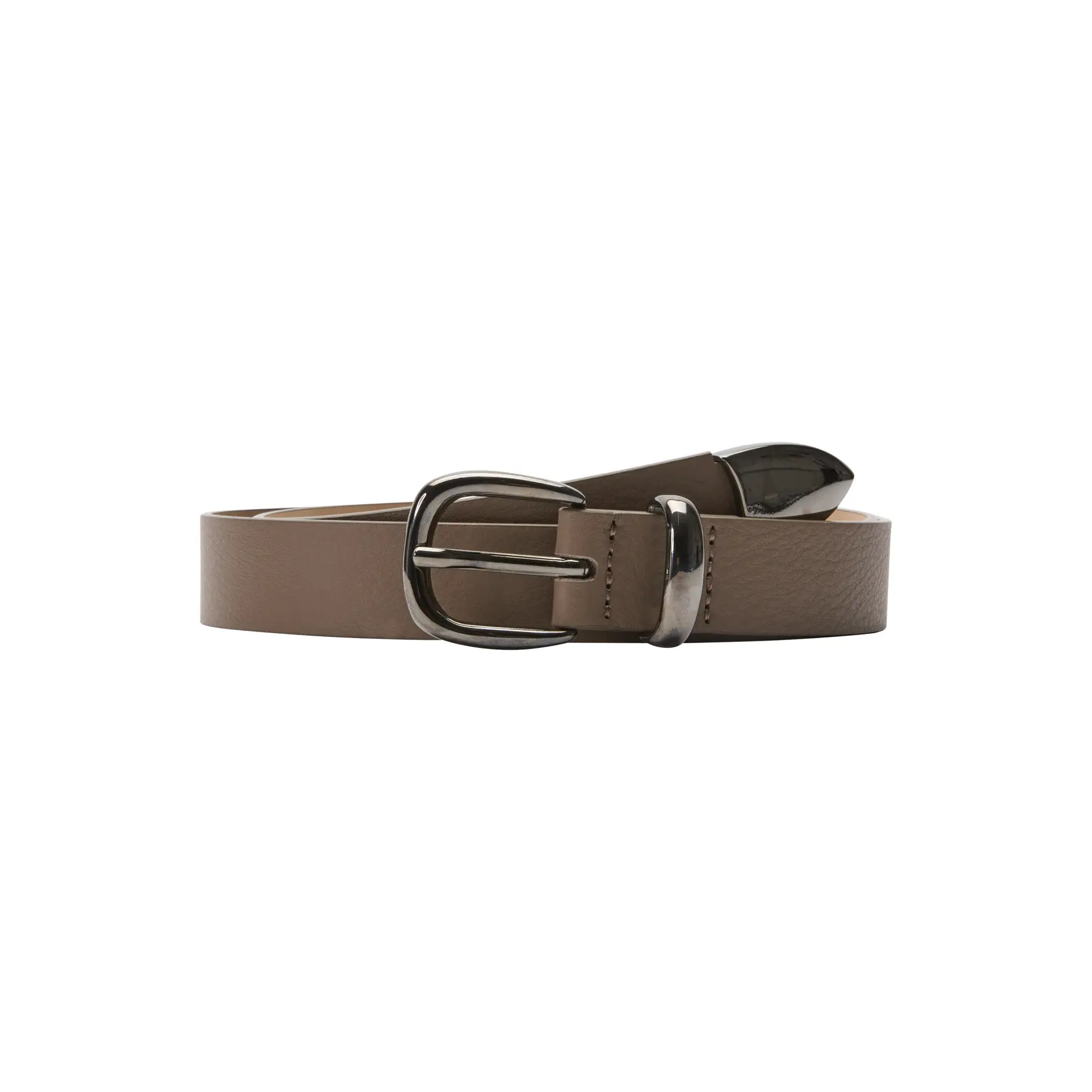 Leren Western riem voor vrouwen COMMA