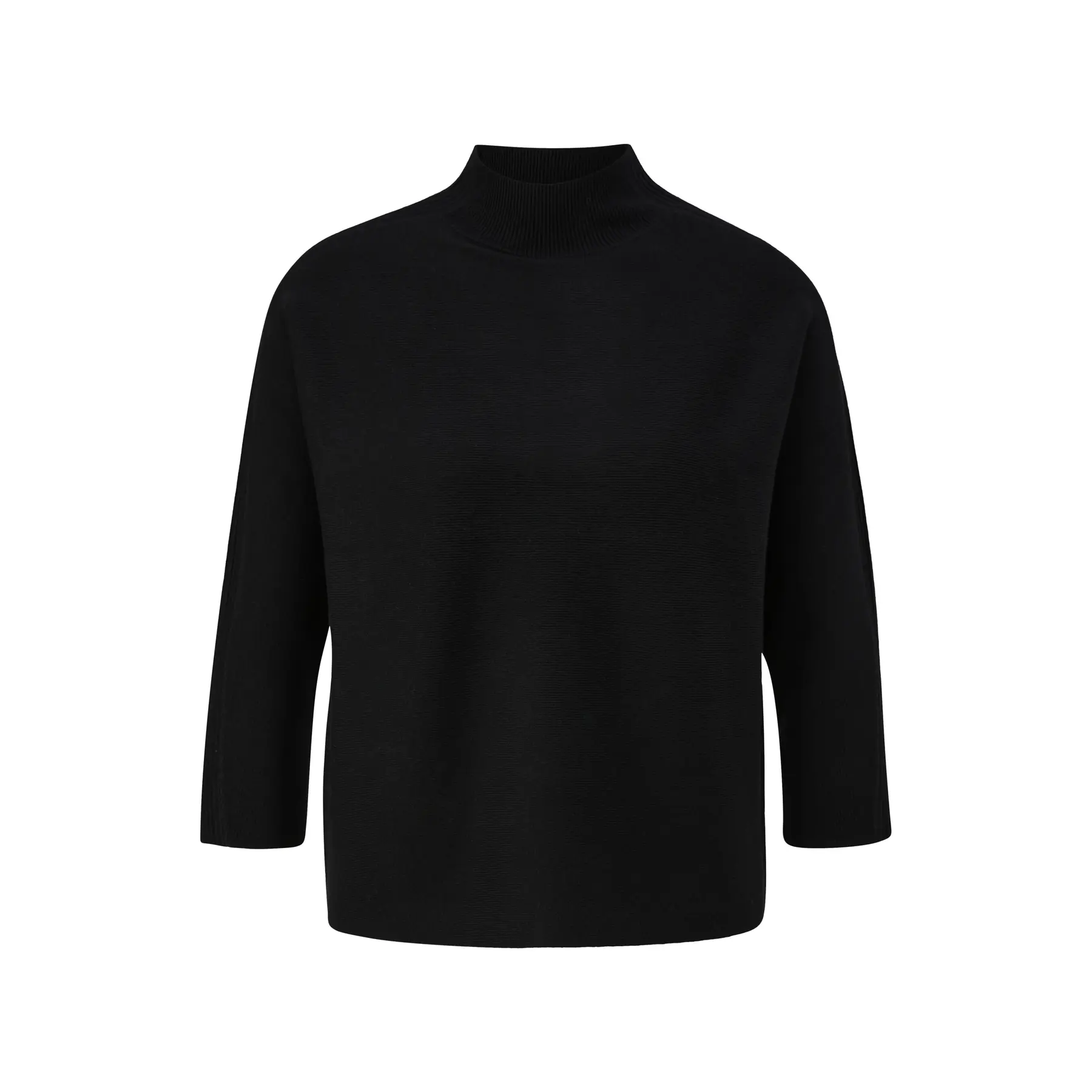 Pull col montant in maglia maniche a pipistrello 3/4 donna COMMA