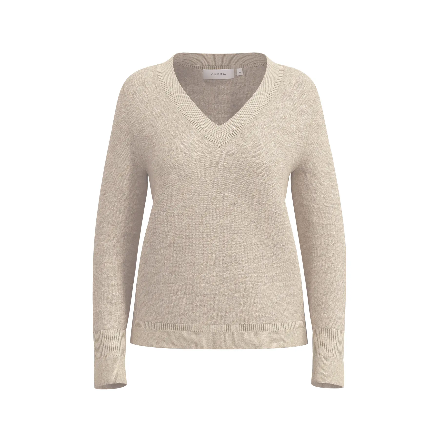 Maglione a collo V per donna COMMA