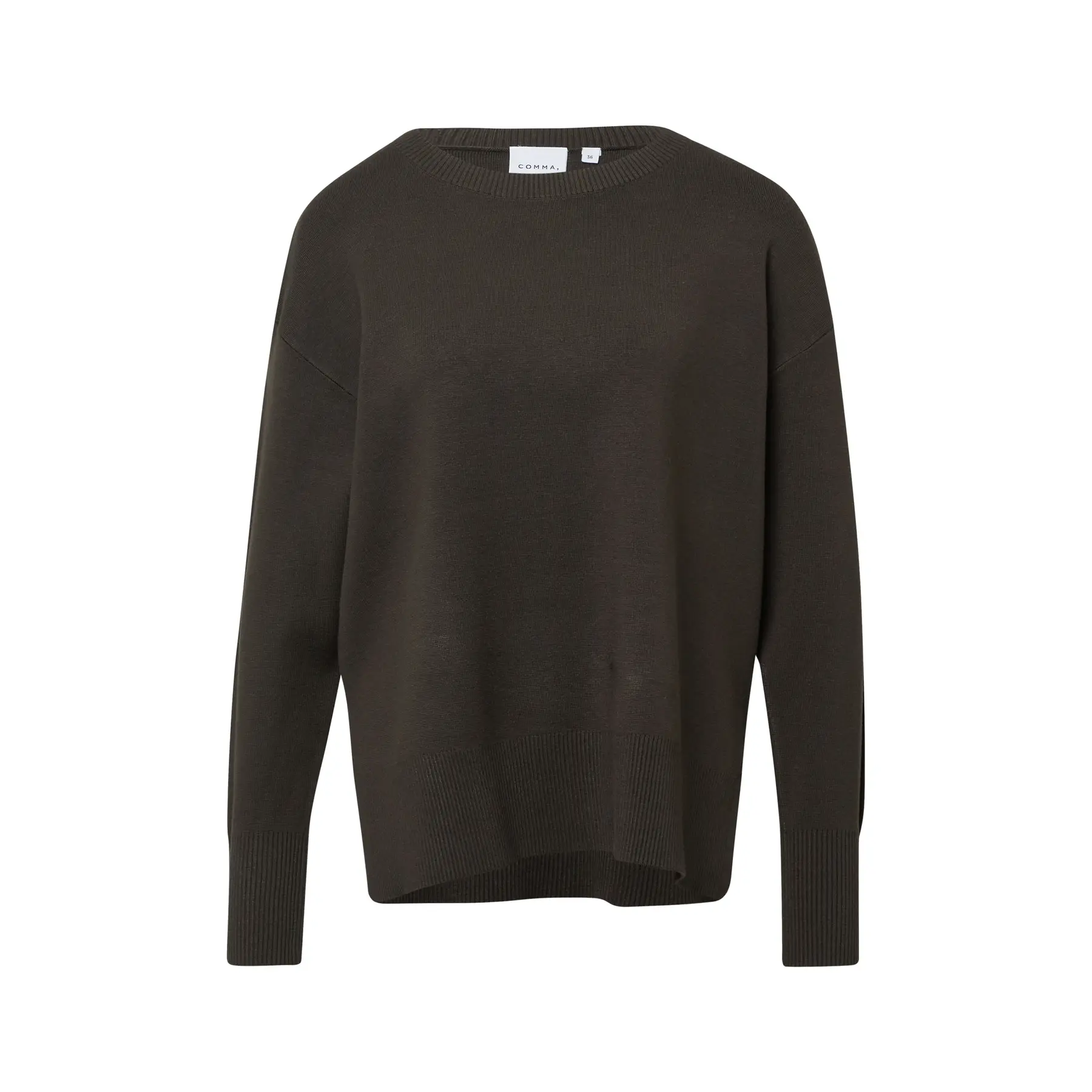 Pull passepoil decorativo donna COMMA