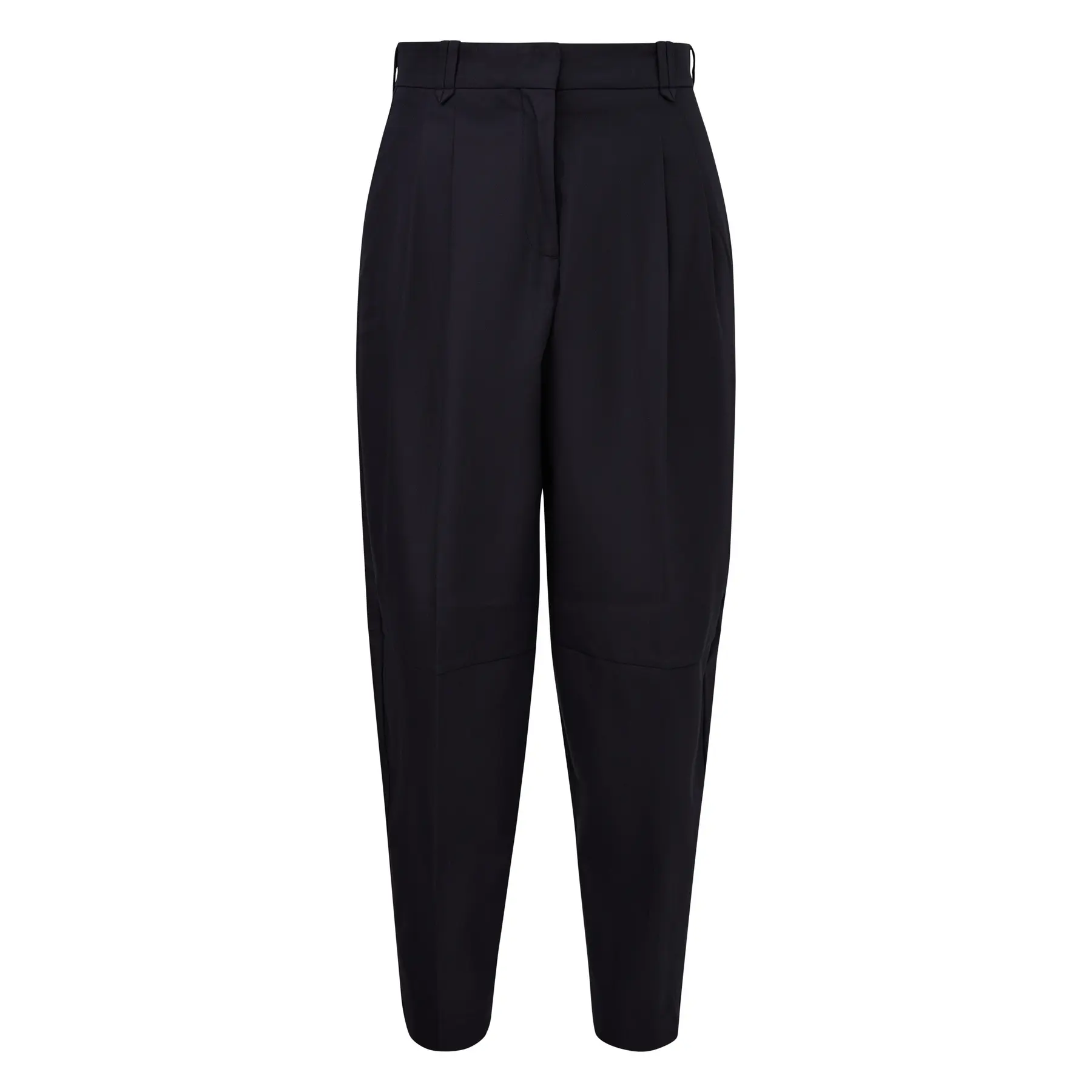 Pantaloni a vita alta slancianti e lunghezza alla caviglia moderna donna COMMA