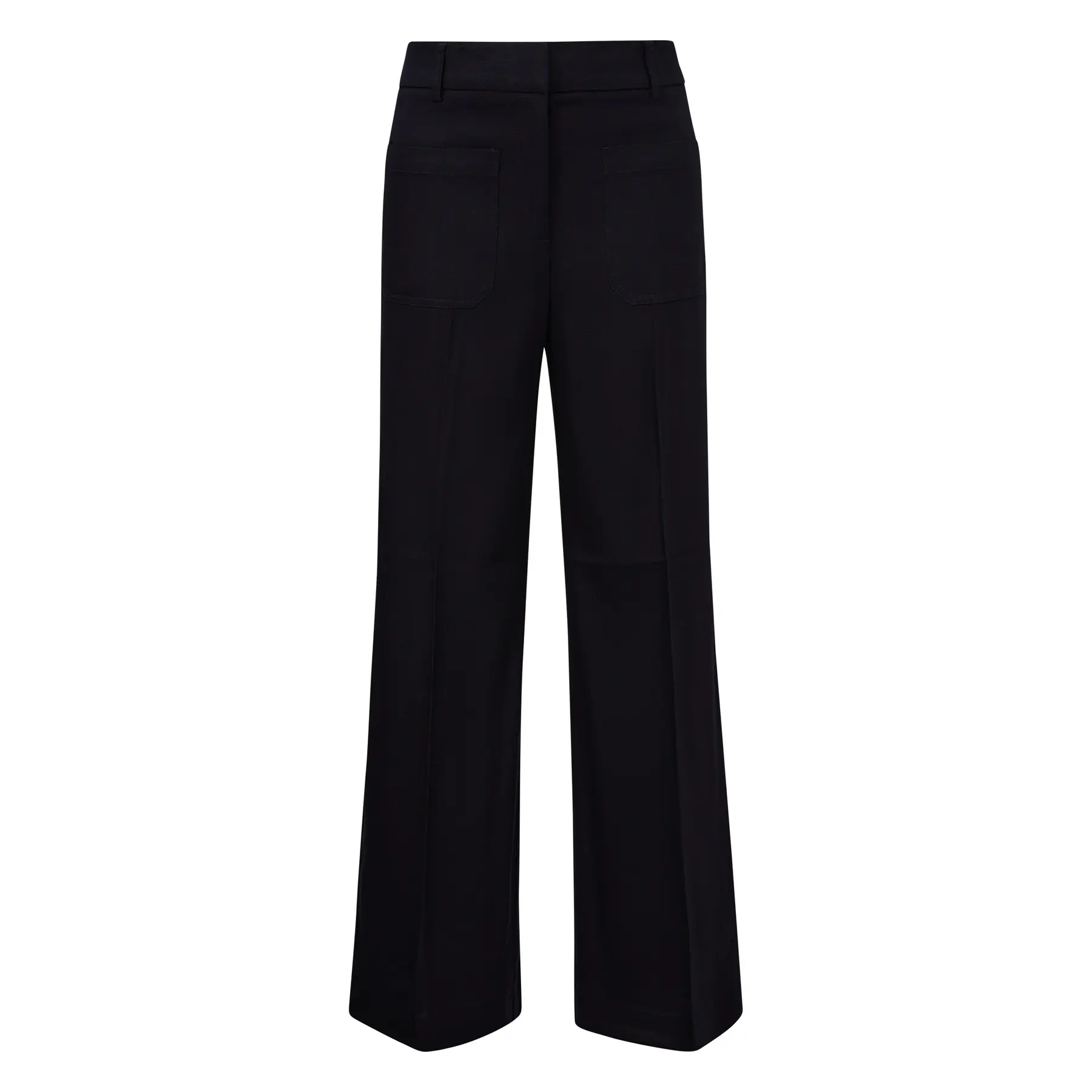 Hoch taillierte, weit geschnittene Hose für Damen COMMA Marlene