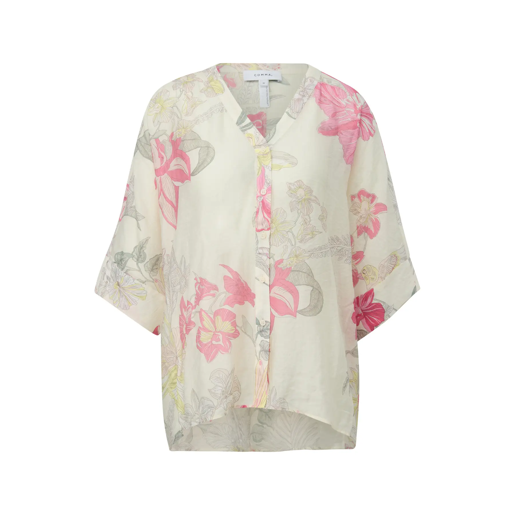Druckbluse aus Viskose für Frauen COMMA