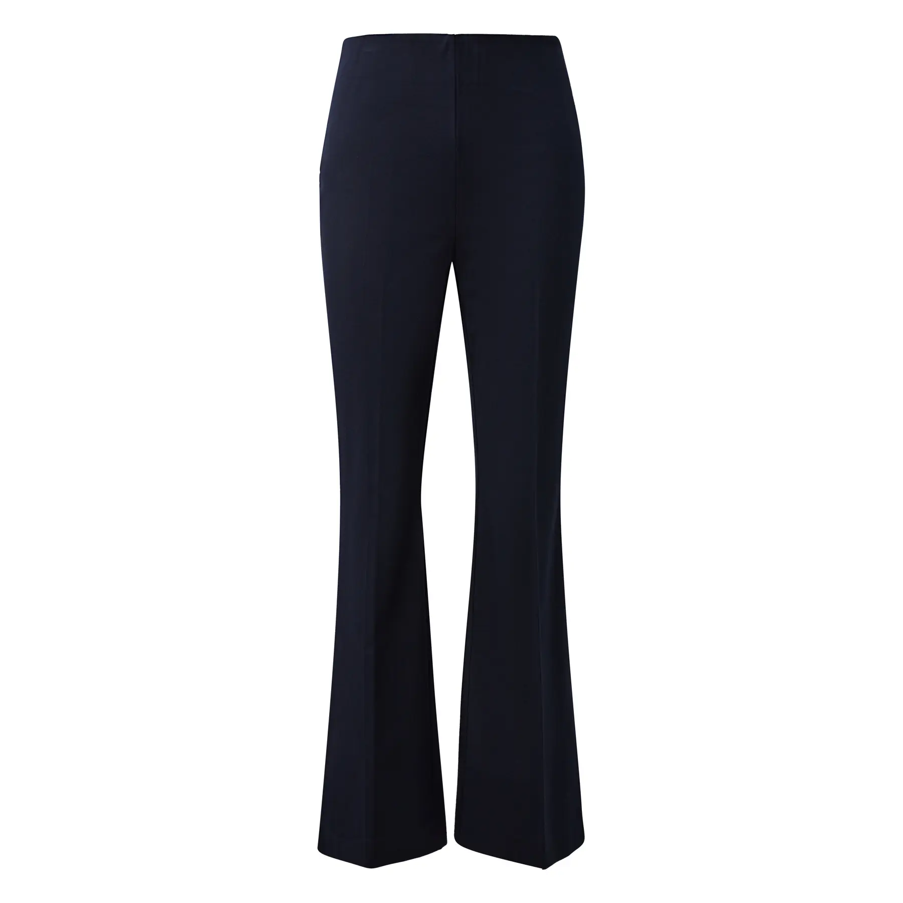 Mid-Rise Hosen aus Jersey mit Schlitzsaum für Damen COMMA