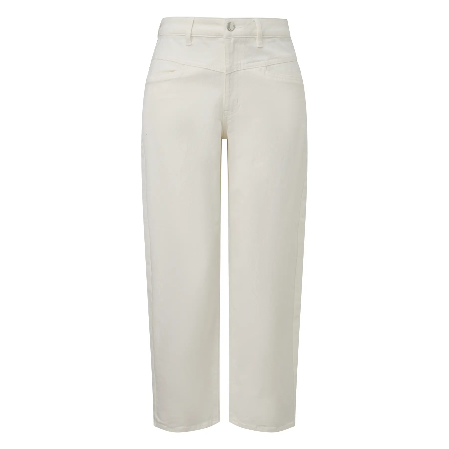 Jeans Barrel Leg a Bordi Franci Donna COMMA