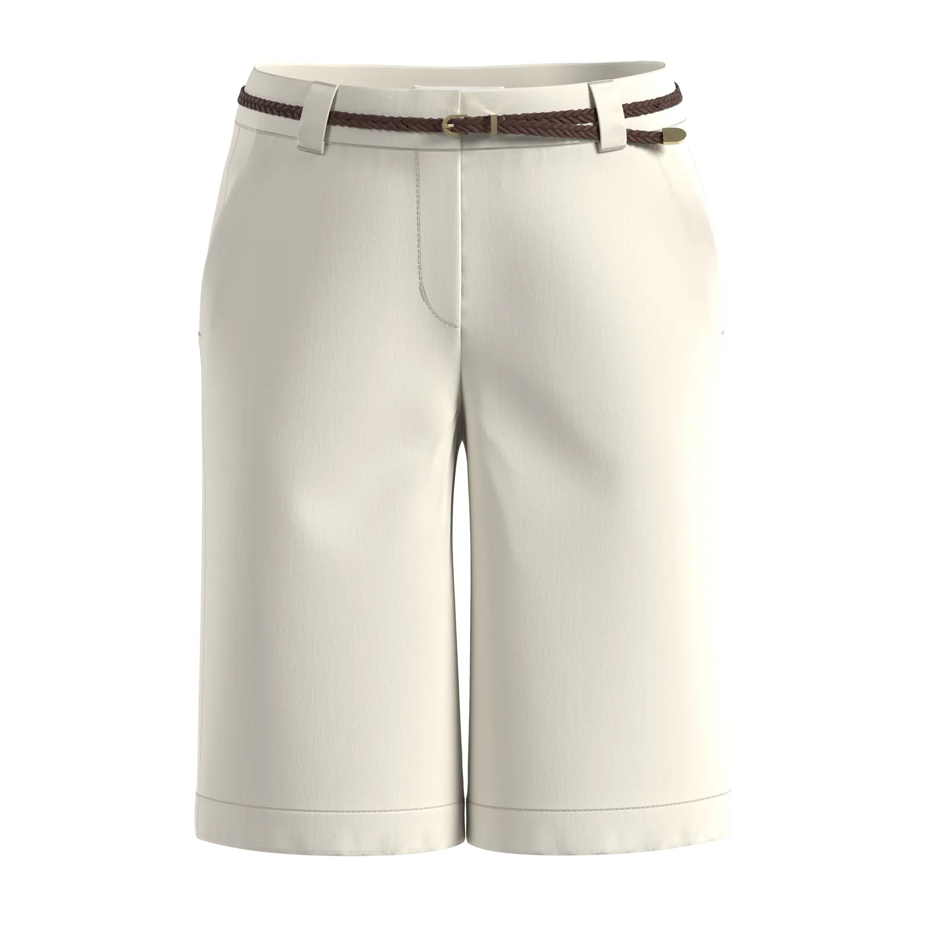 Bermuda Mit Weitem Bein und Seitentaschen für Damen COMMA