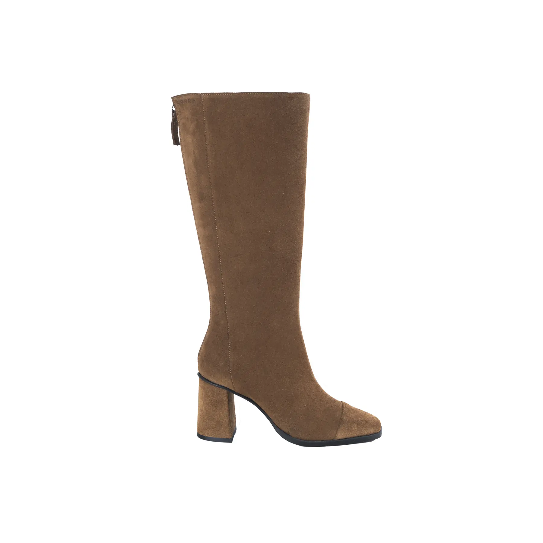 Bottes en cuir à talon bottier femme COMMA Bottes en cuir à talon bottier femme COMMA