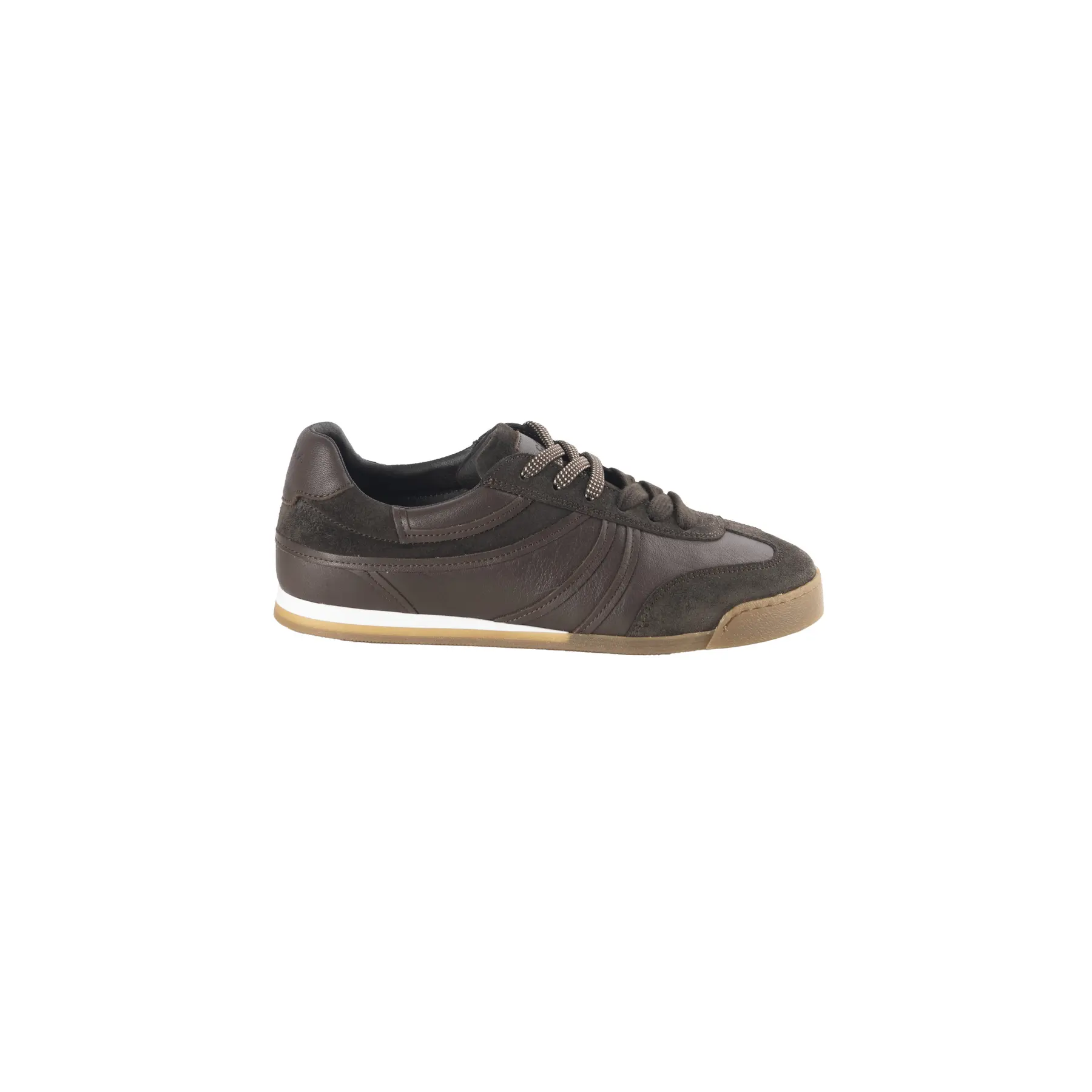 Scarpe in pelle scamosciata con lacci donna COMMA