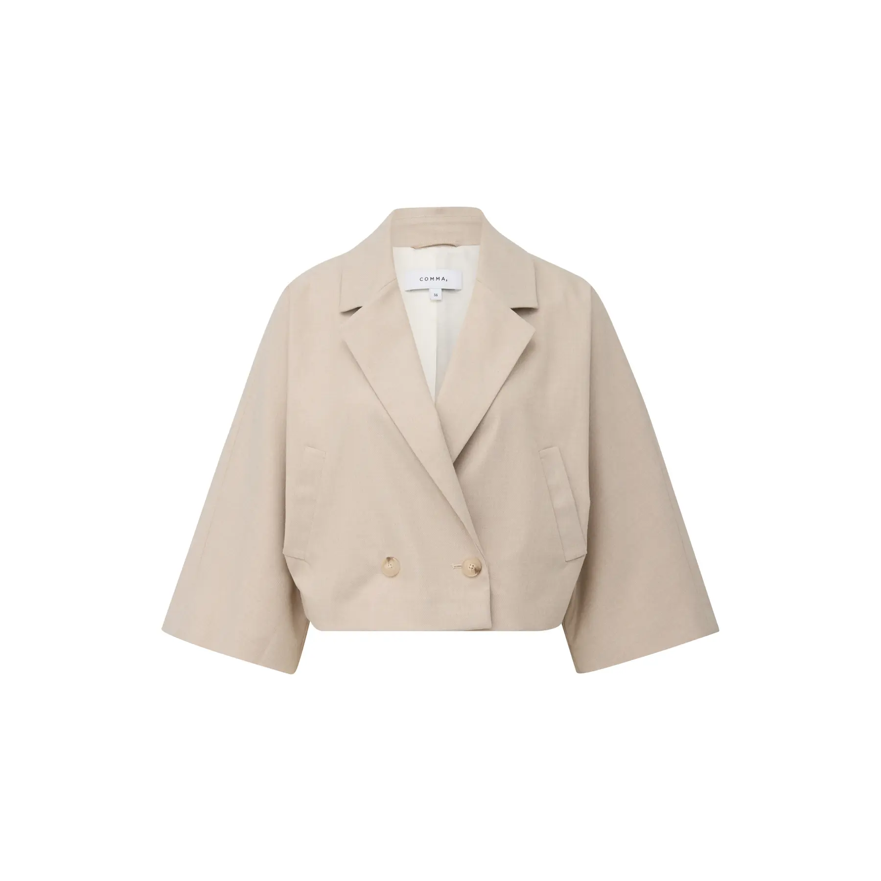 Blazer cappotto in flanella donna COMMA