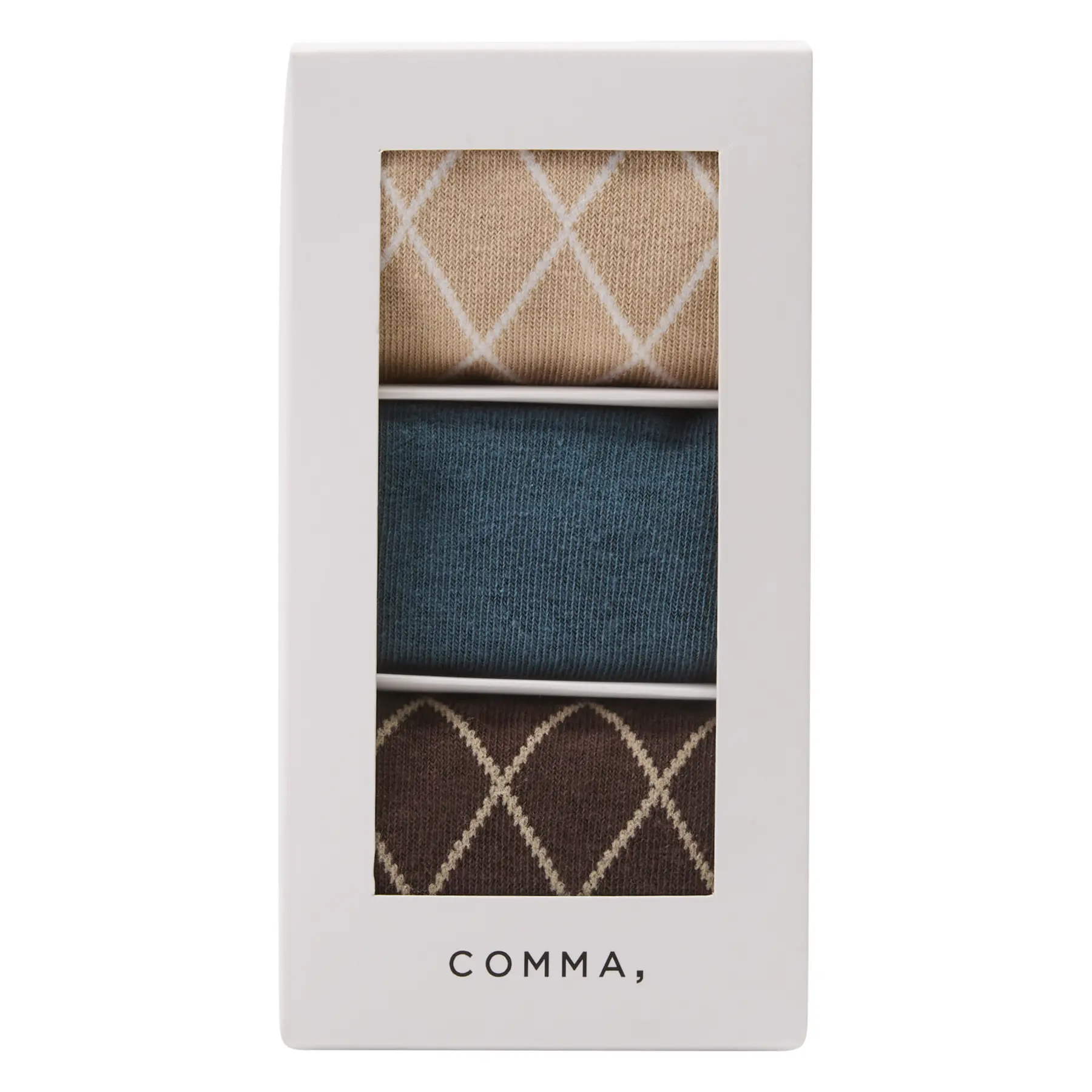 Sokken cadeau set voor dames COMMA (x3)