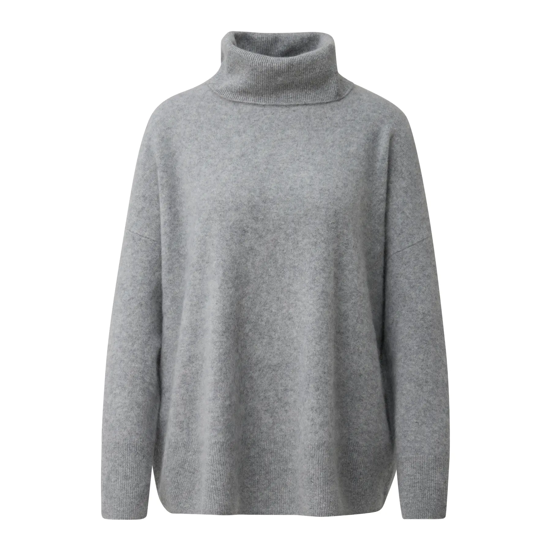 Rollkragenpulli aus 100 % gebürsteter Wolle Damen COMMA