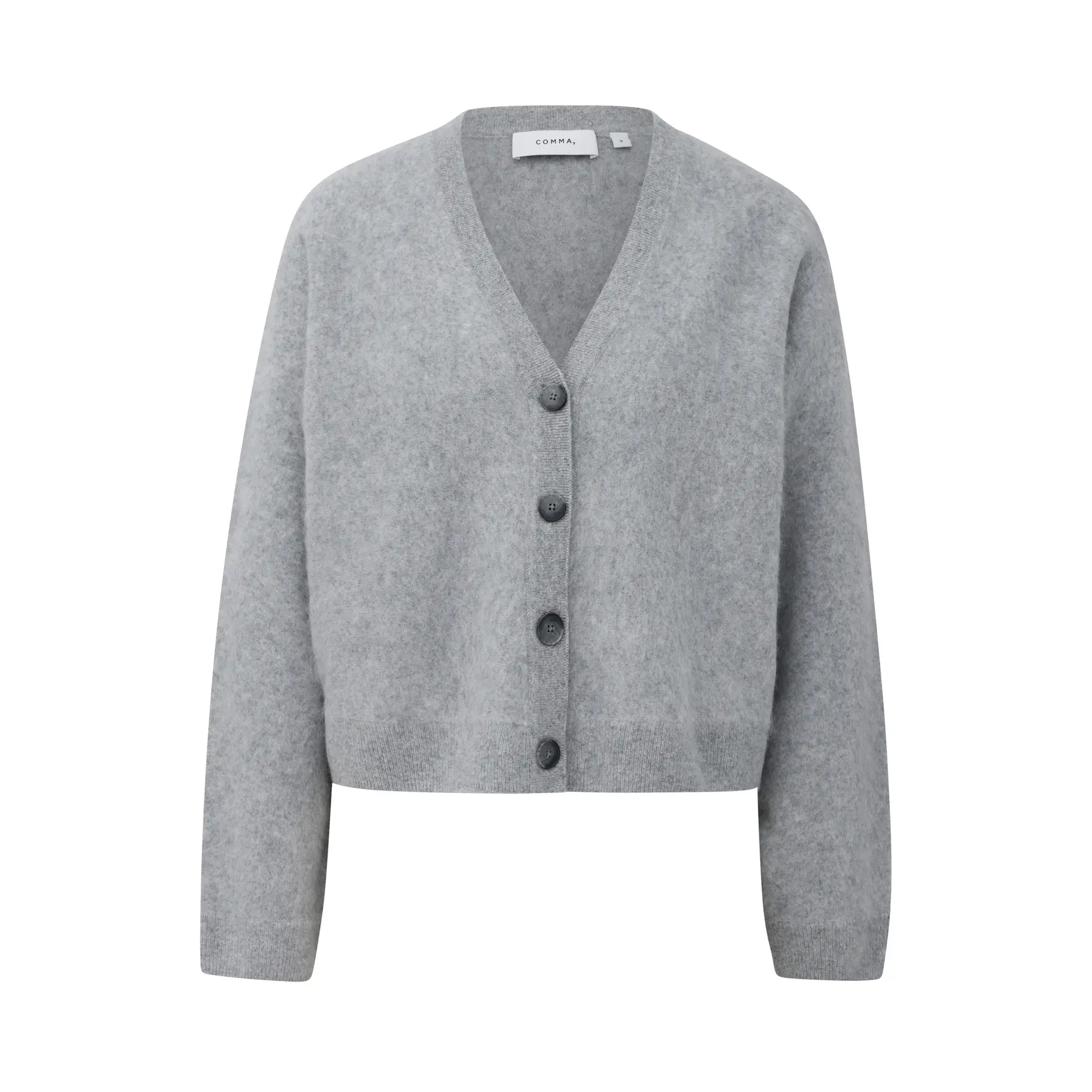 Cardigan Morbido in 100% Lana Spazzolata Donna COMMA