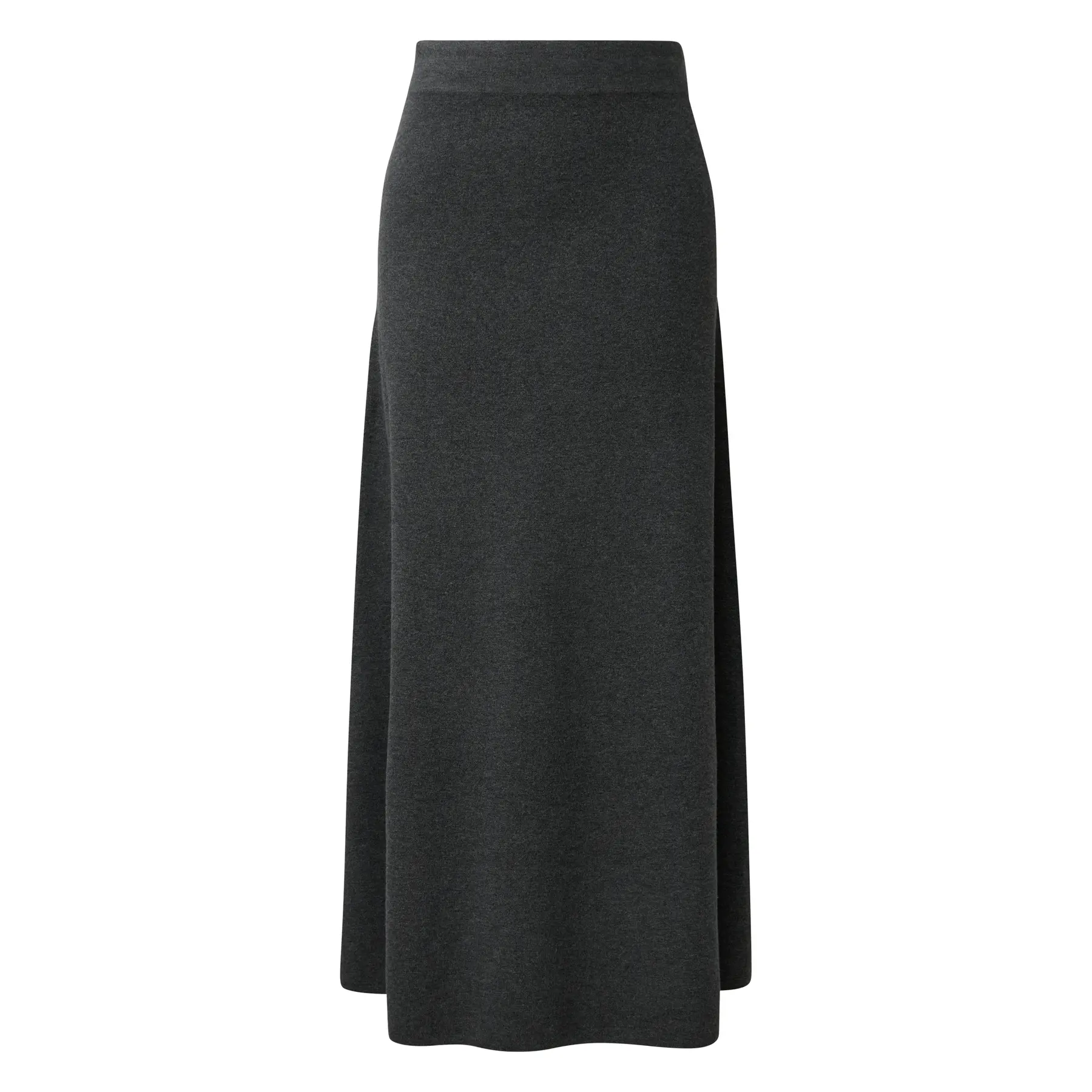 Schwingender Knielanger Strickrock Damen COMMA