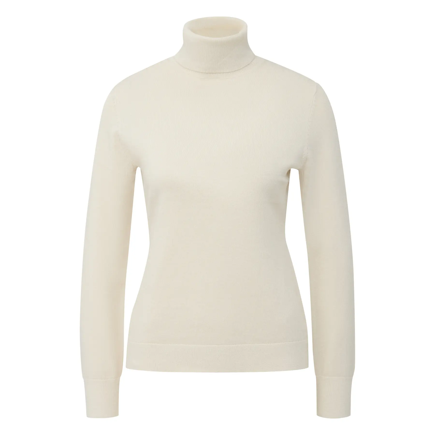 Pull à col roulé près du corps aus glitzernden Garn für Frauen COMMA