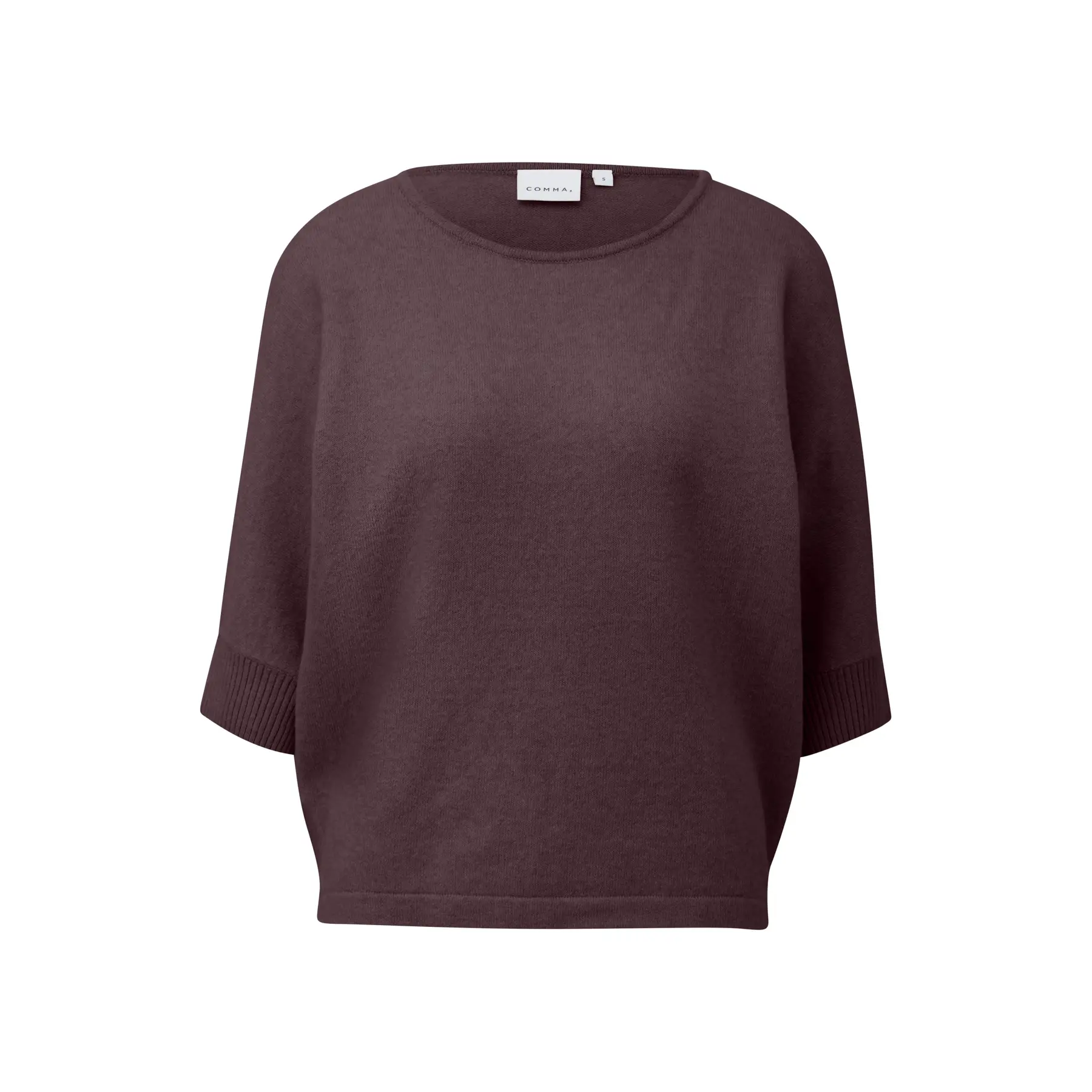 Pull en coton mélangé au toucher cachemire femme COMMA